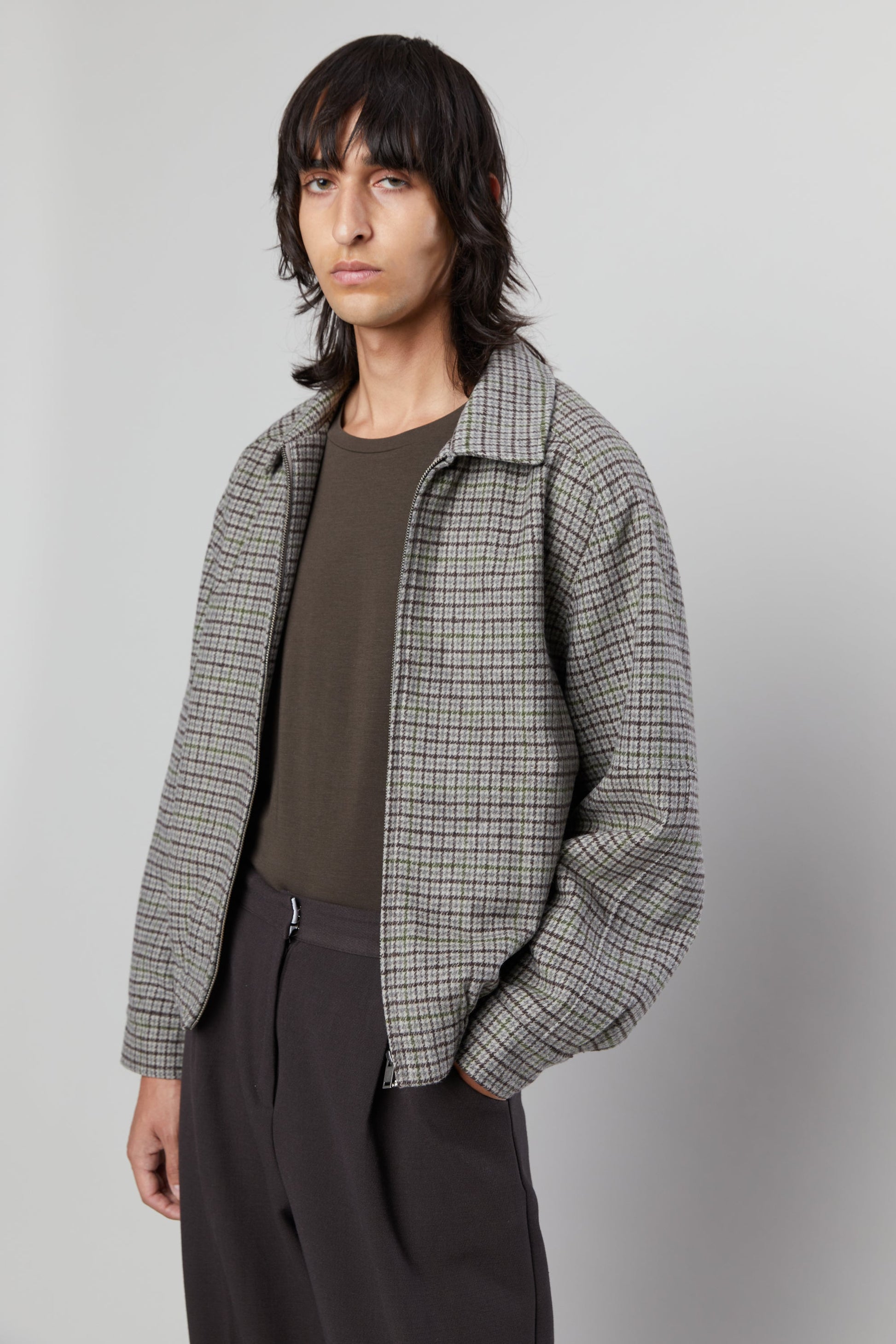 COLLARED SHORT JACKET