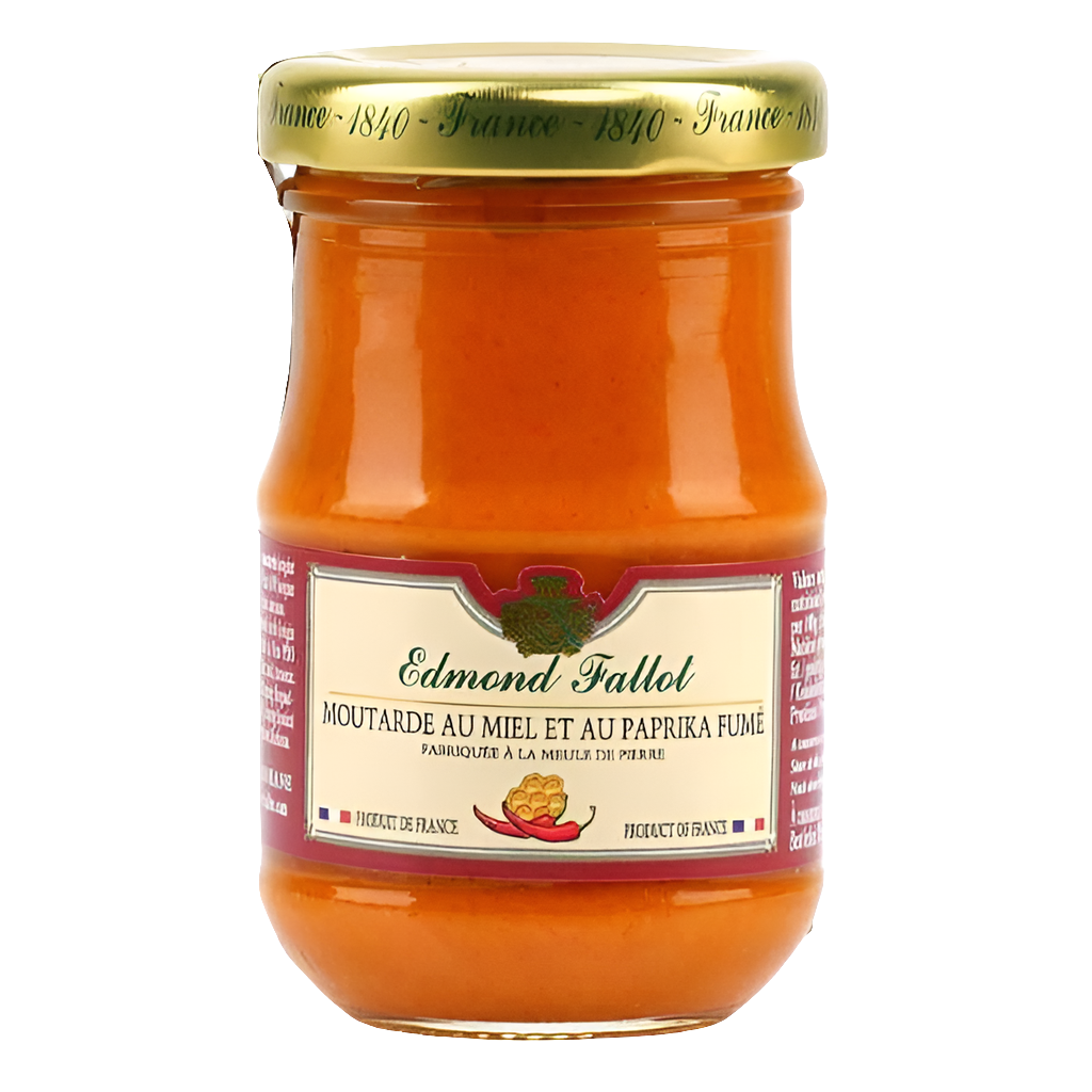 Edmond Fallot-Moutarde au miel et paprika fumé 210 ml
