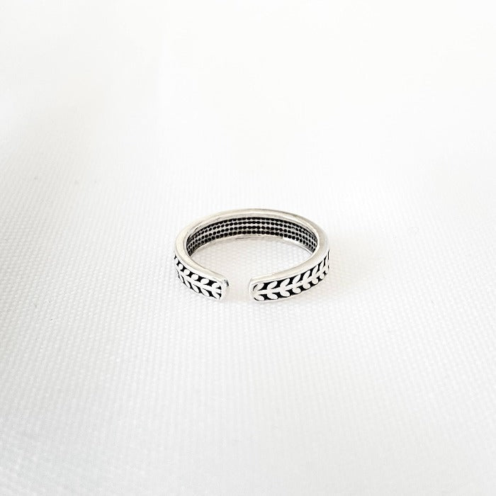 PRINTEMPS | Bague ajustable en argent sterling 925