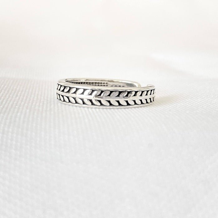 PRINTEMPS | Bague ajustable en argent sterling 925