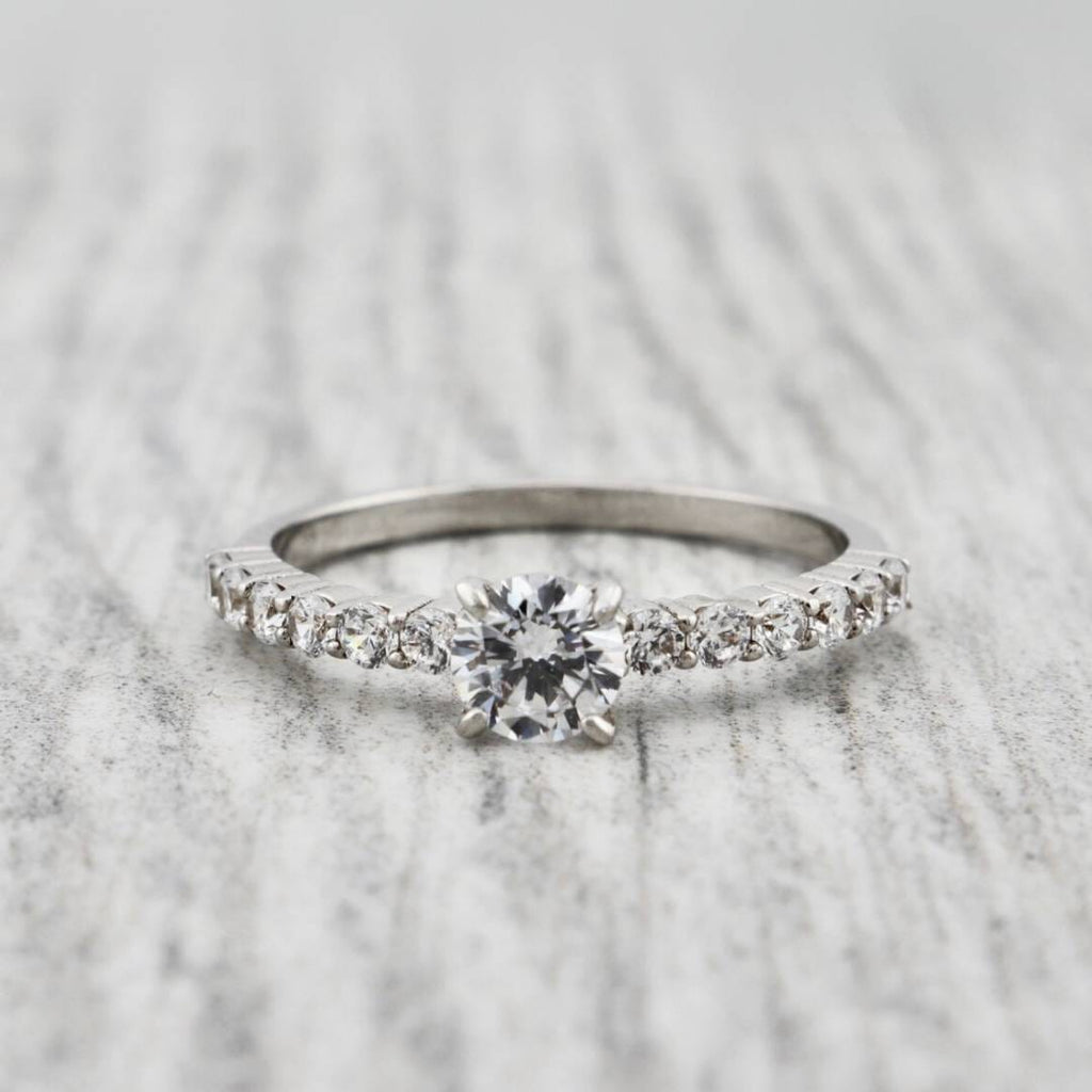Sterling Silver Sparkle Ring