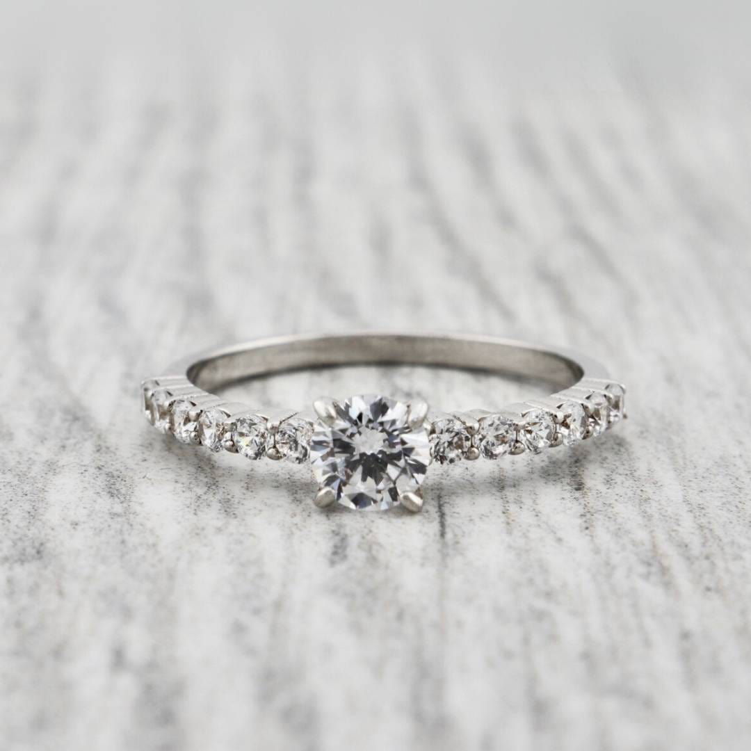 Sterling Silver Sparkle Ring
