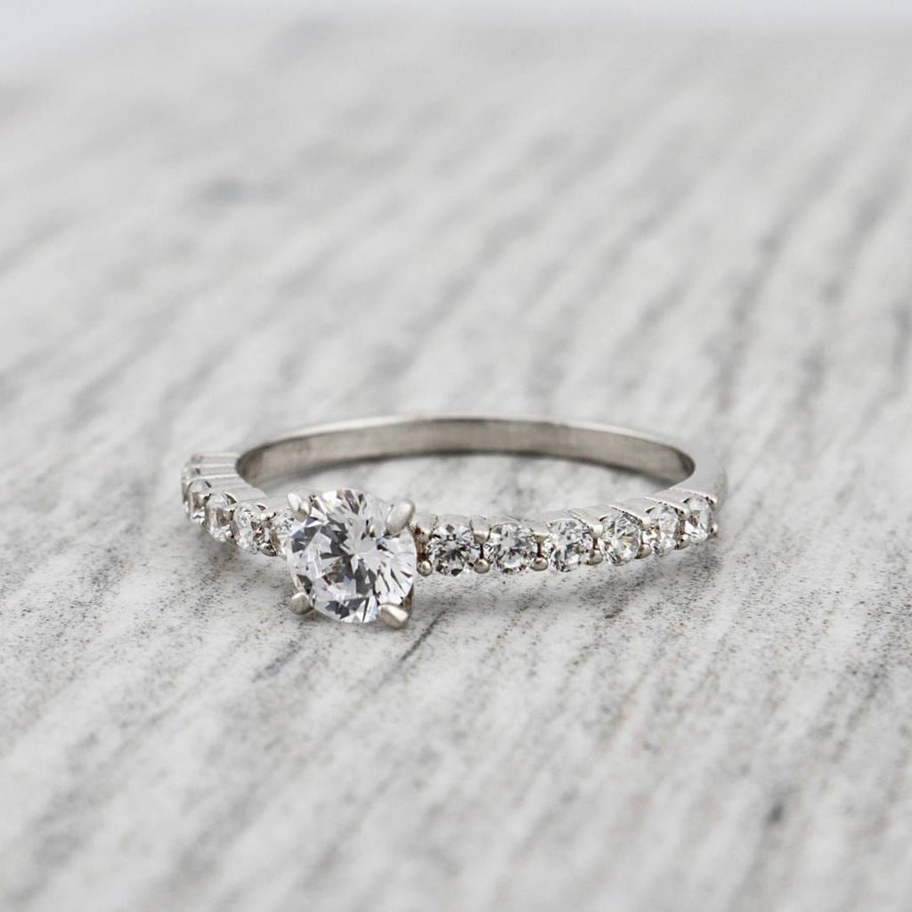 Sterling Silver Sparkle Ring