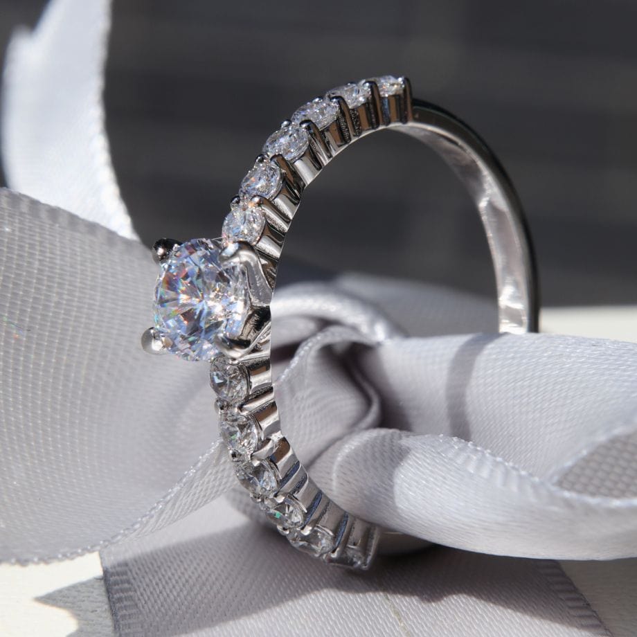 Sterling Silver Sparkle Ring