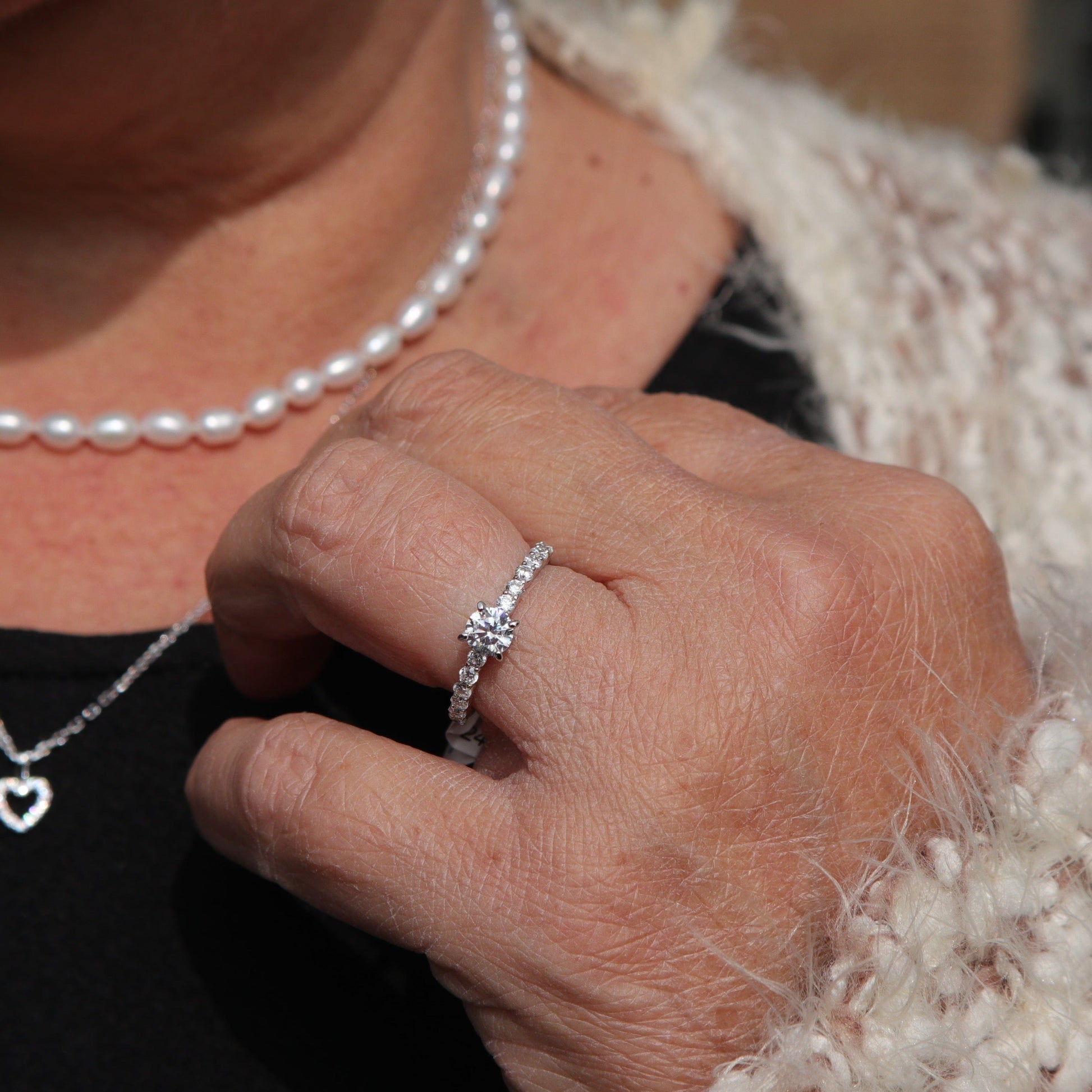 Sterling Silver Sparkle Ring