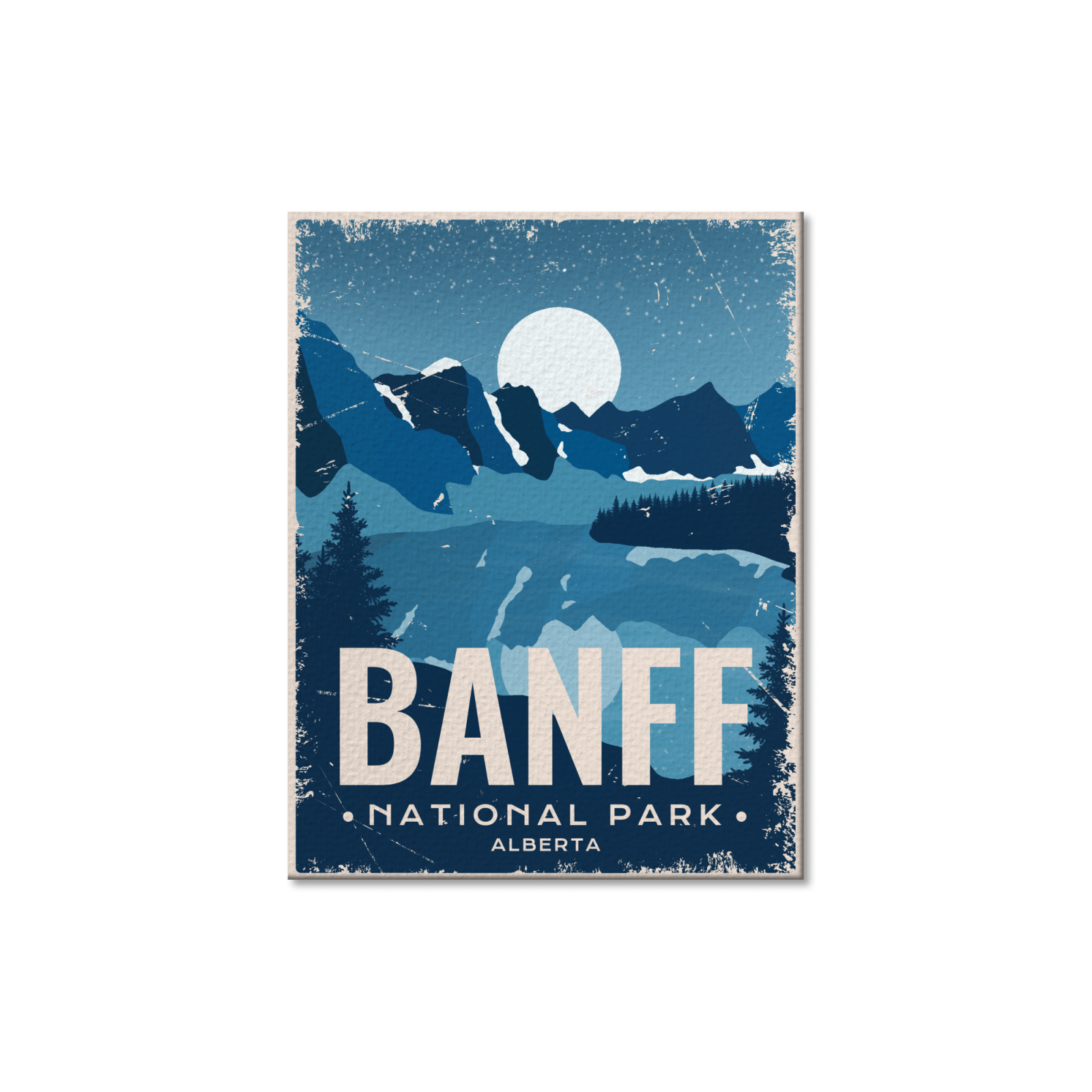 Banff National Park of Canada Park Postcard