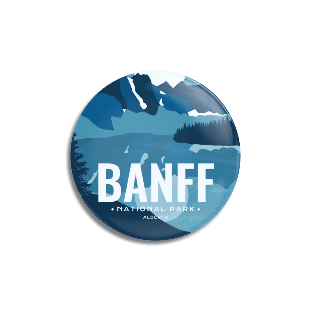 Banff National Park of Canada Pinback Button