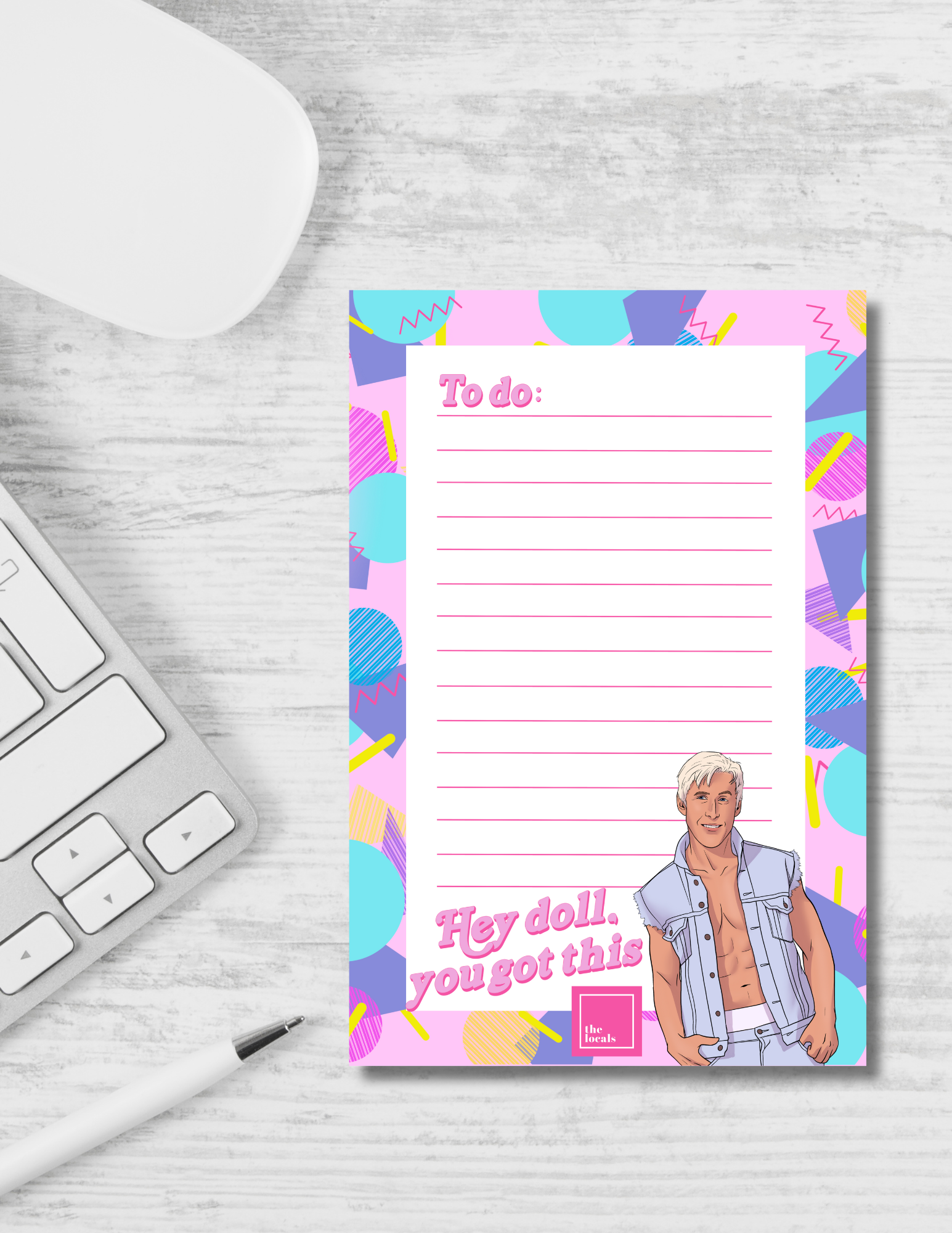 Hey Doll, You Got This Notepad