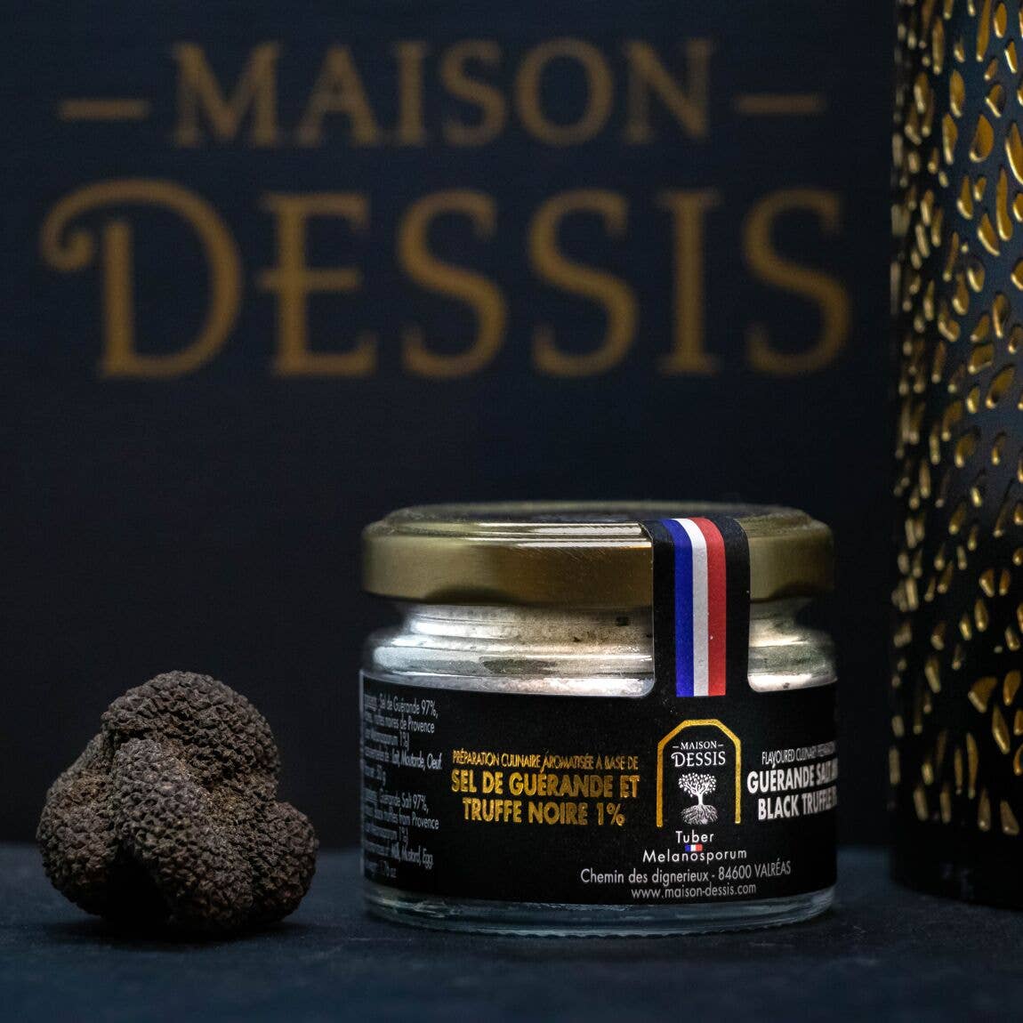 Maison Dessis - Sel de Guérande IGP à la truffe noire (Guérande IGP salt with black truffle)