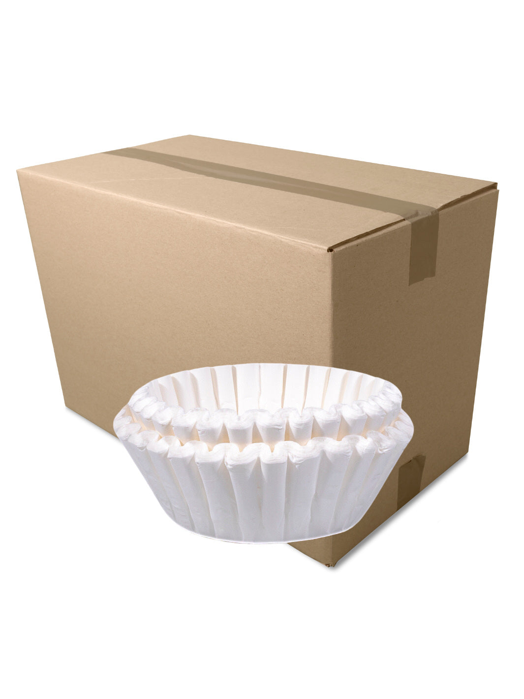 BREW RITE 12 Cup Coffee Filters (9.75x4.5in) (100-Pack)