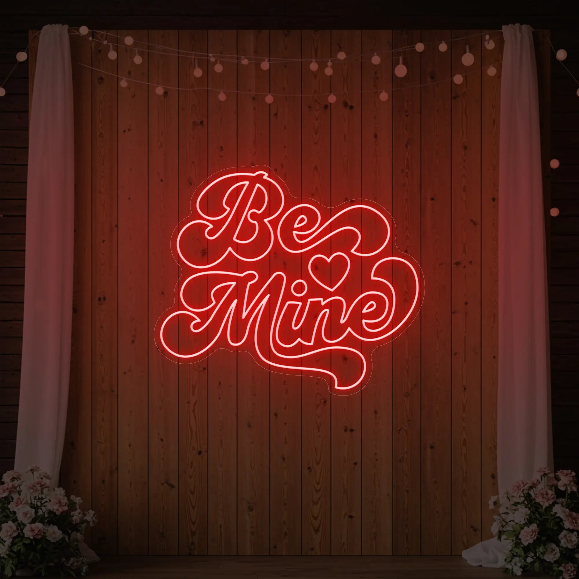 Be Mine Neon Sign