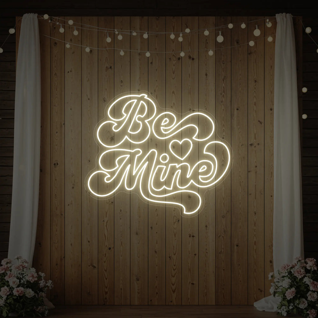 Be Mine Neon Sign