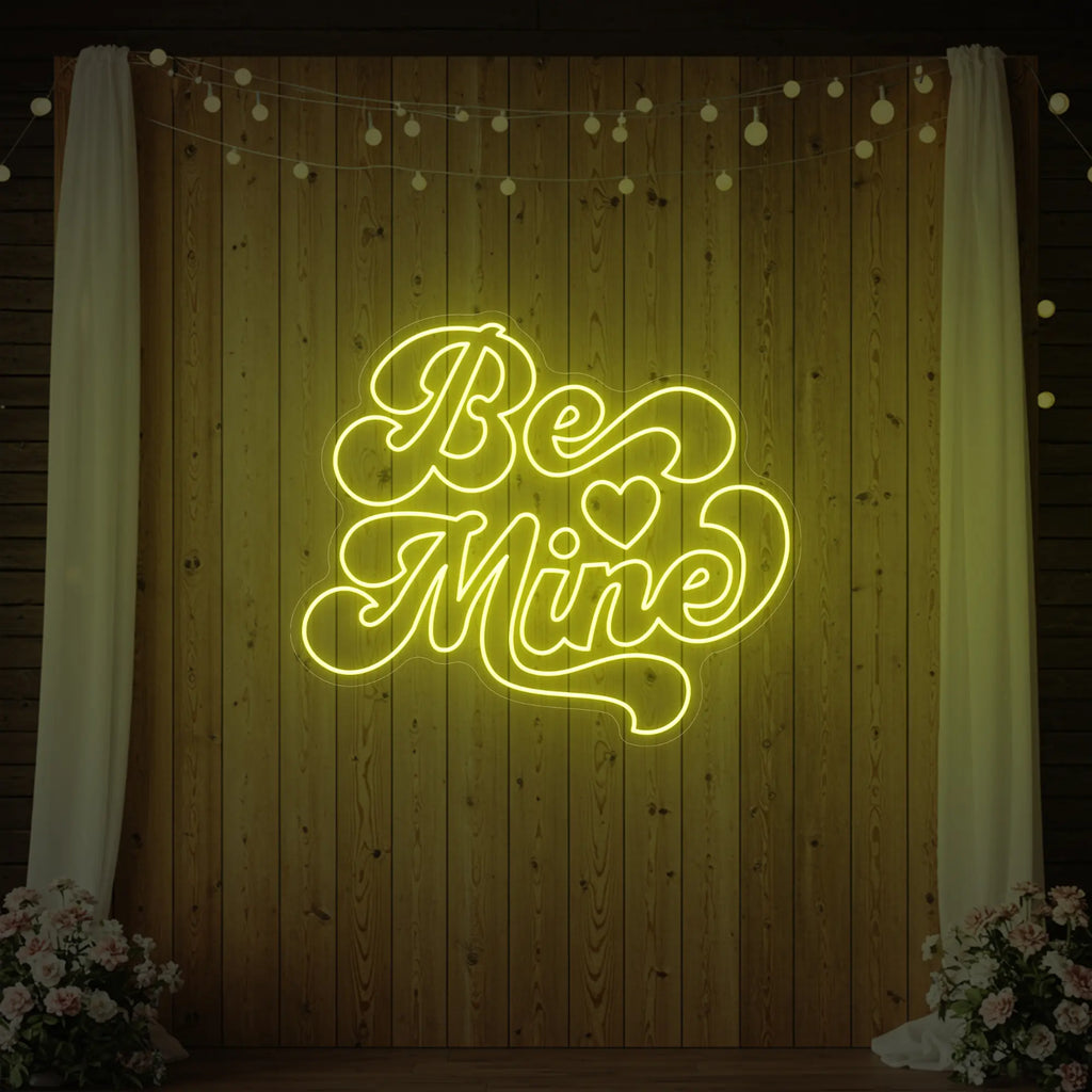 Be Mine Neon Sign