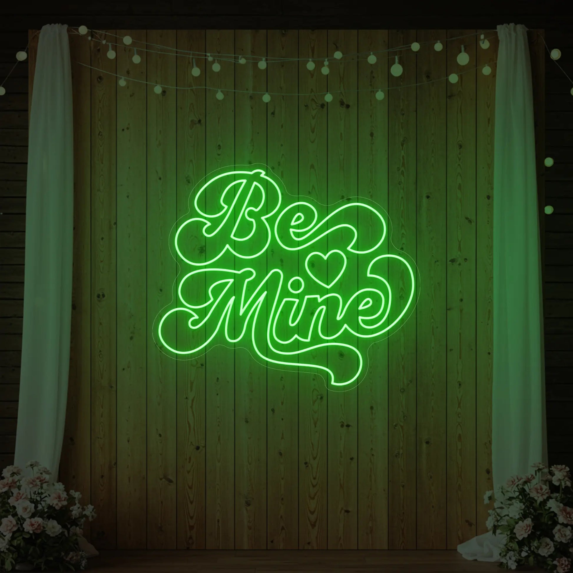 Be Mine Neon Sign