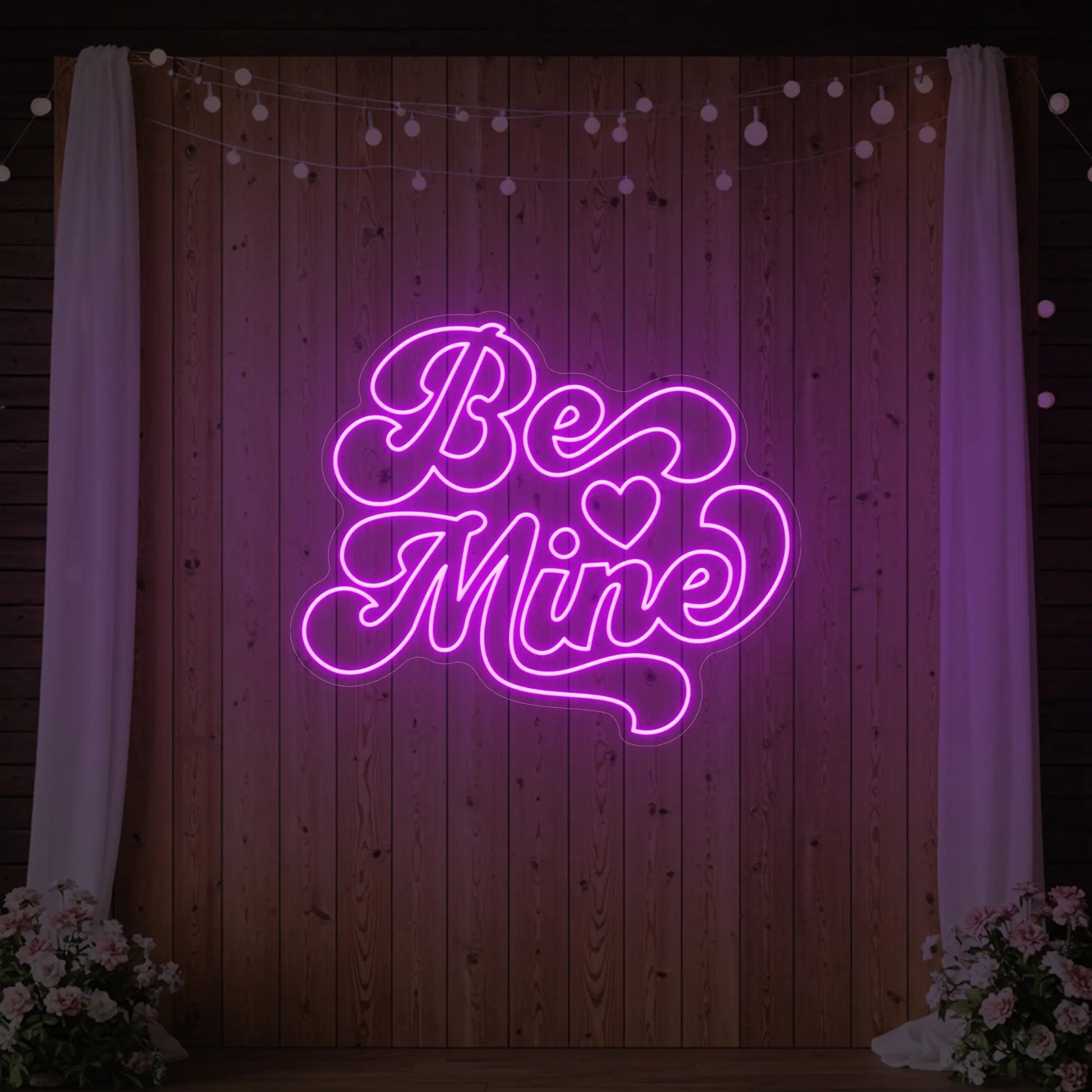 Be Mine Neon Sign