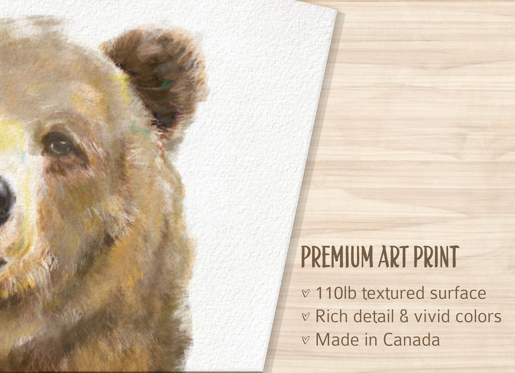 Grizzly Bear Art Print