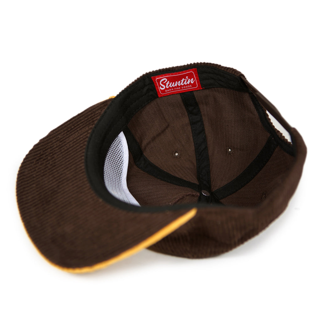 Chapeau en velours côtelé Bear