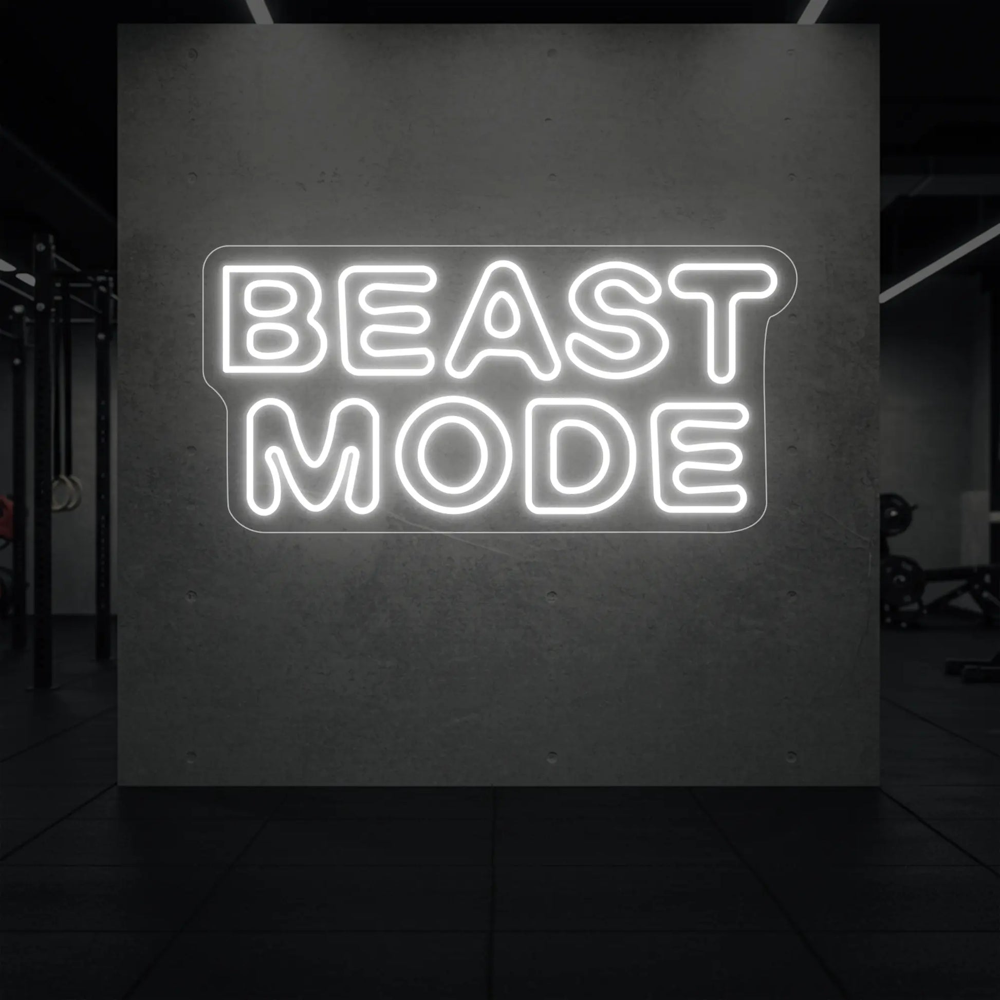 Enseigne lumineuse BEAST MODE