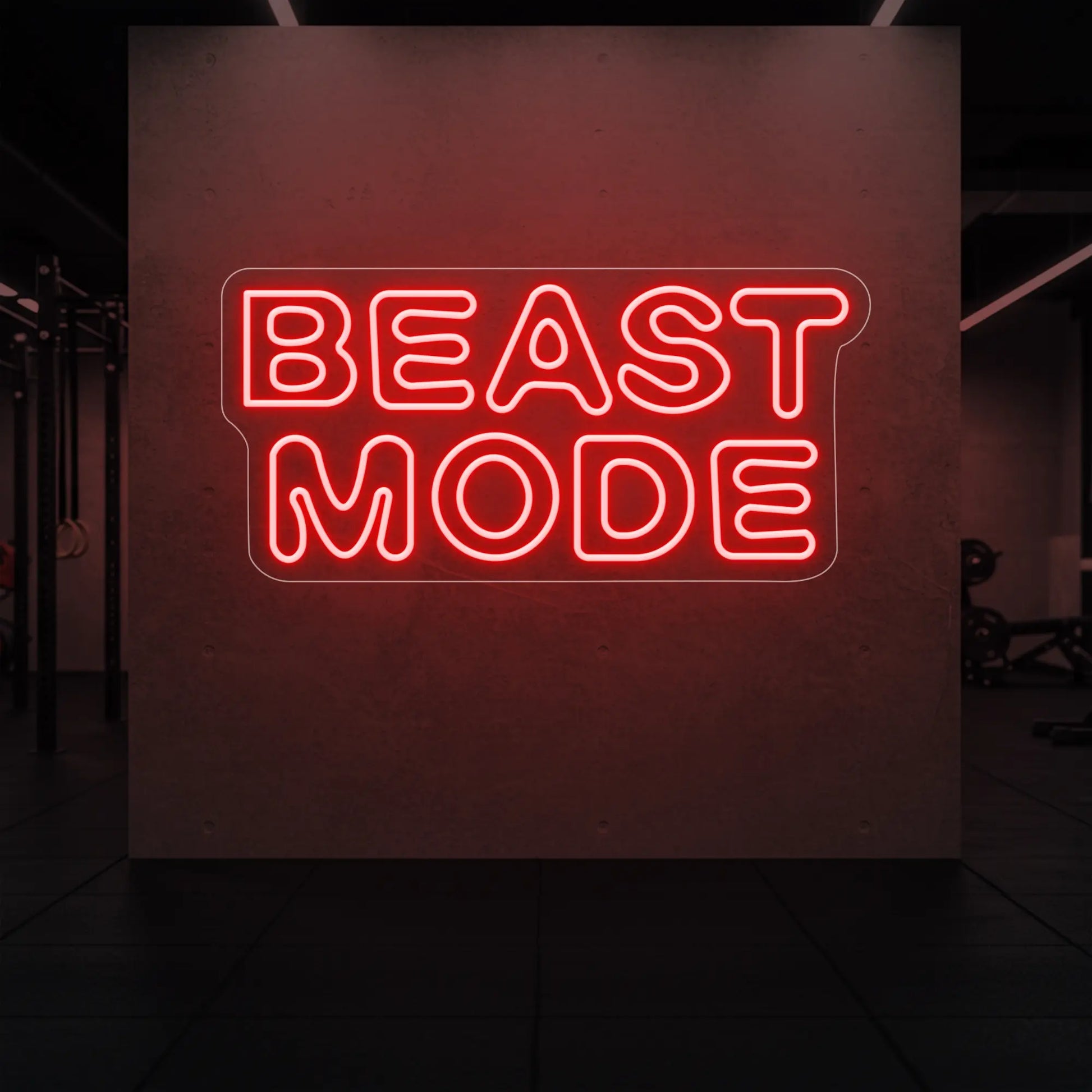Enseigne lumineuse BEAST MODE