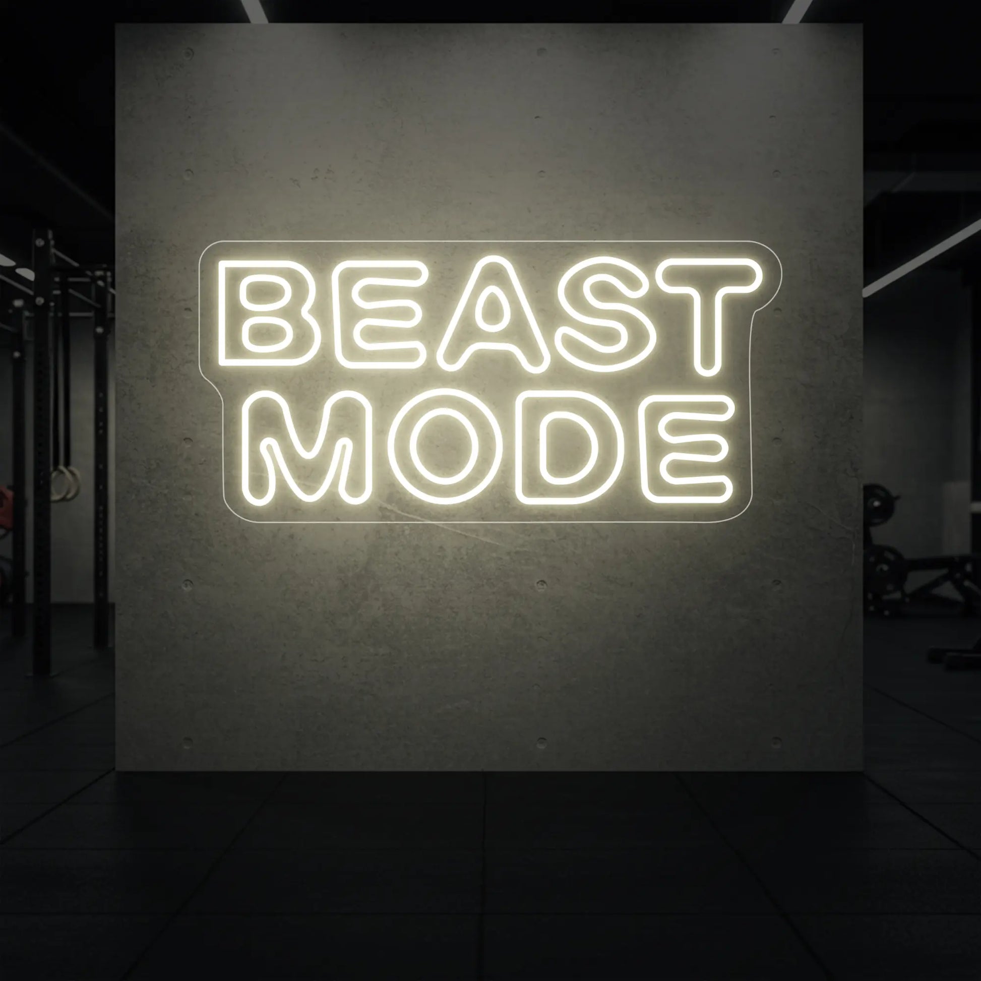 Enseigne lumineuse BEAST MODE
