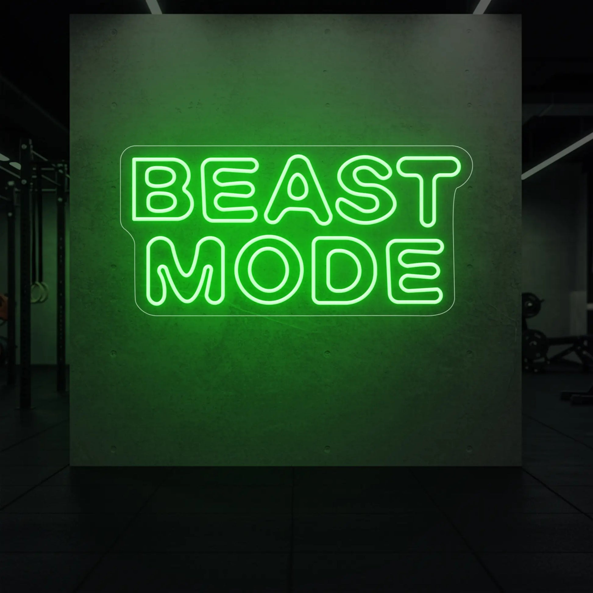 Enseigne lumineuse BEAST MODE