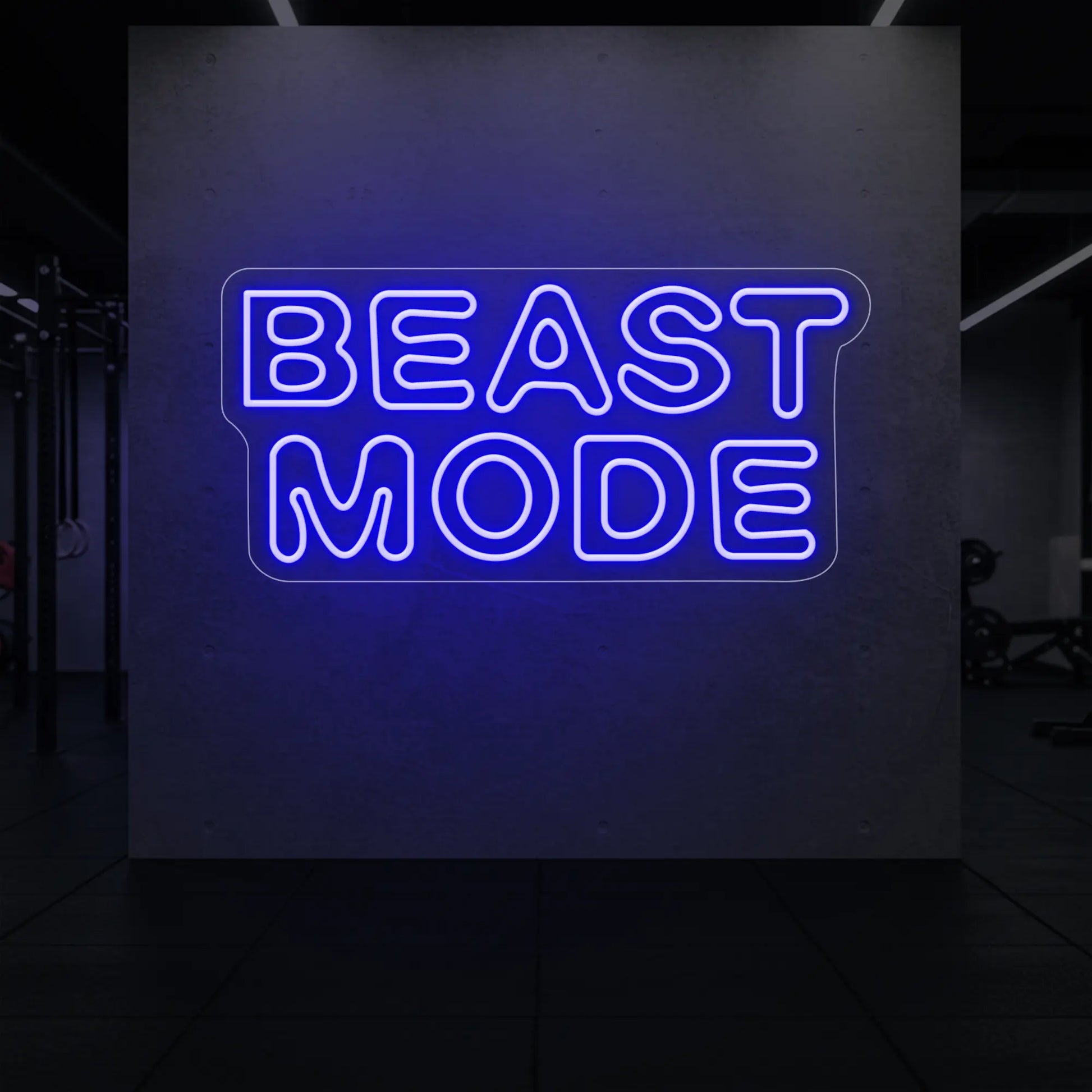 Enseigne lumineuse BEAST MODE
