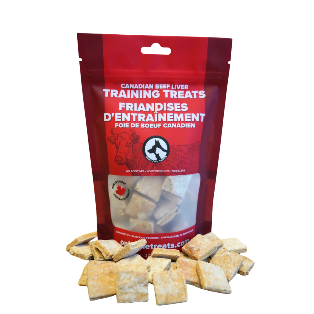 Friandises d'entraînement au foie de bœuf canadien 170 g