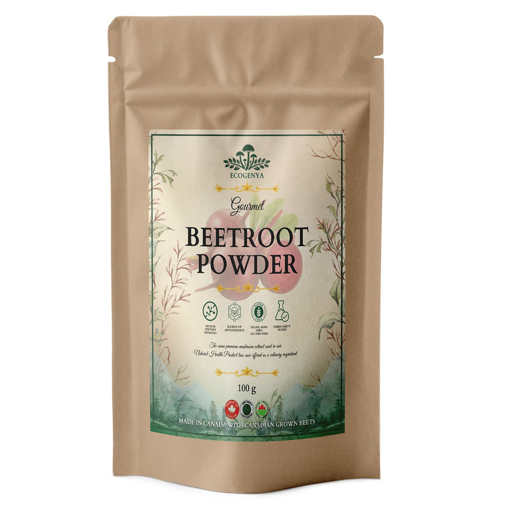 Ecogenya Gourmet Beet Root Powder – Premium Beetroot Powder for Smoothies, Baking & Recipes
