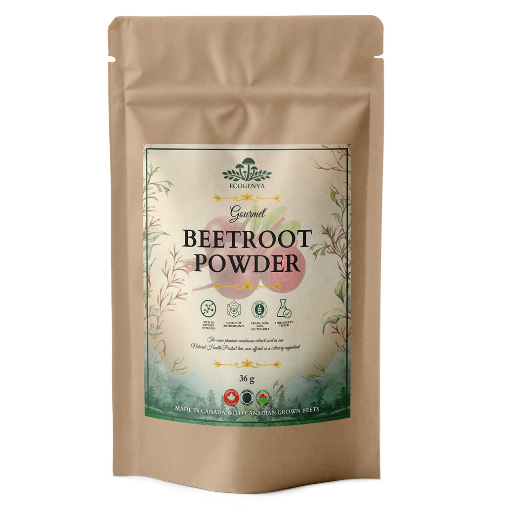 Ecogenya Gourmet Beet Root Powder – Premium Beetroot Powder for Smoothies, Baking & Recipes