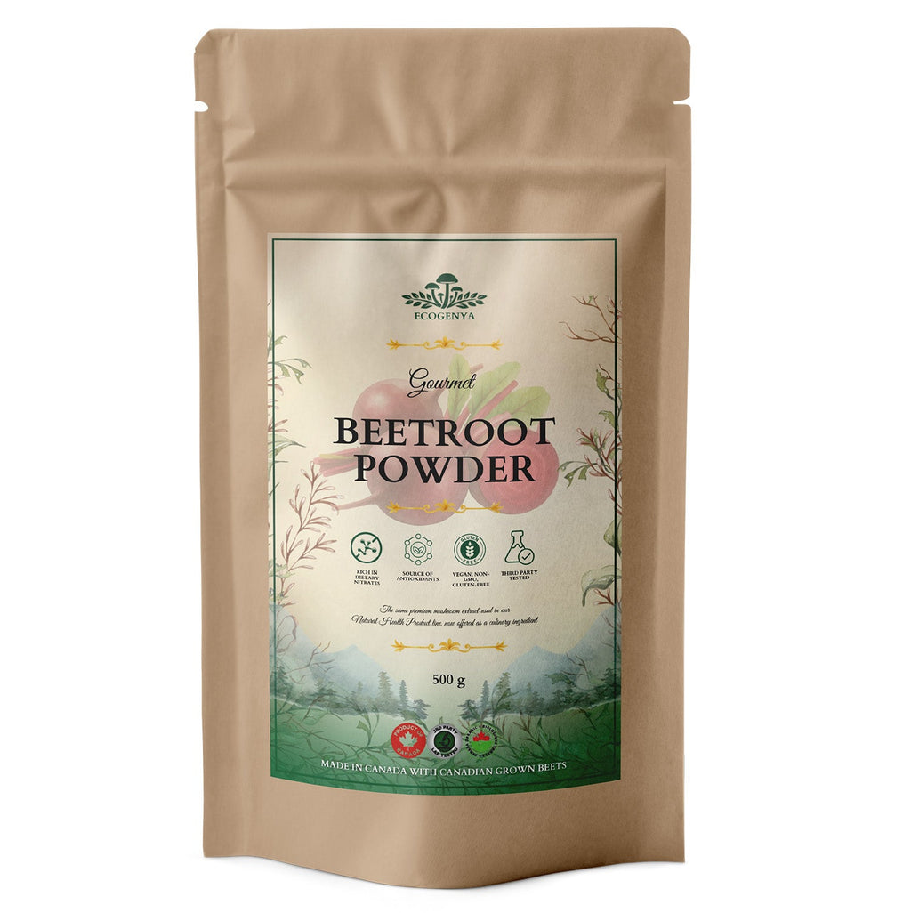 Ecogenya Gourmet Beet Root Powder – Premium Beetroot Powder for Smoothies, Baking & Recipes