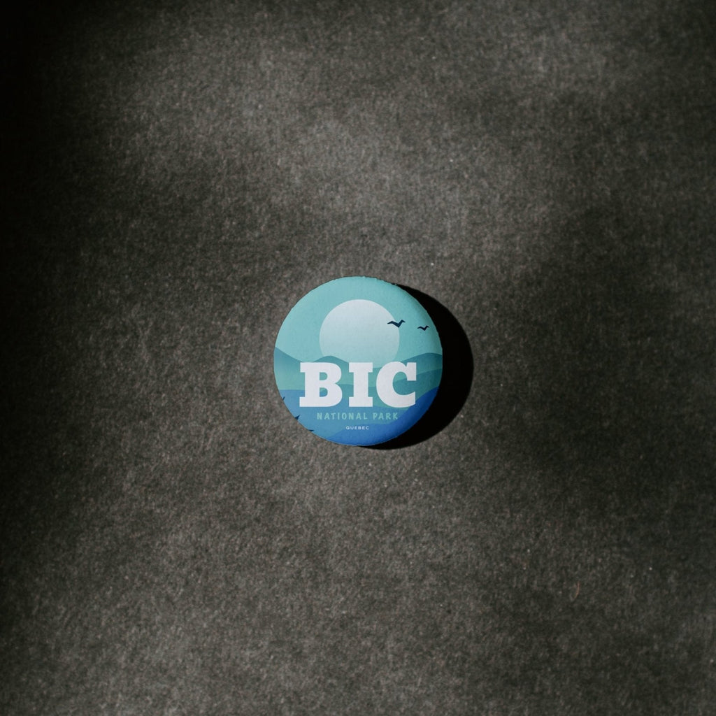 Bic National Park of Quebec Pinback Button
