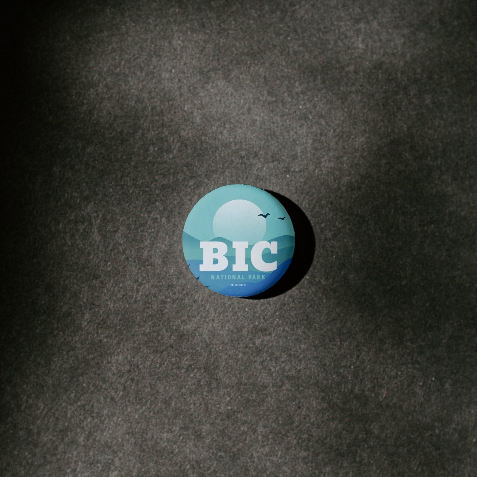 Bic National Park of Quebec Pinback Button