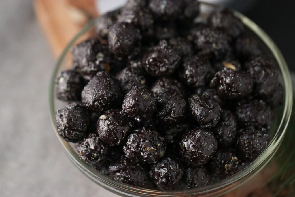 Popcorn à la cerise noire