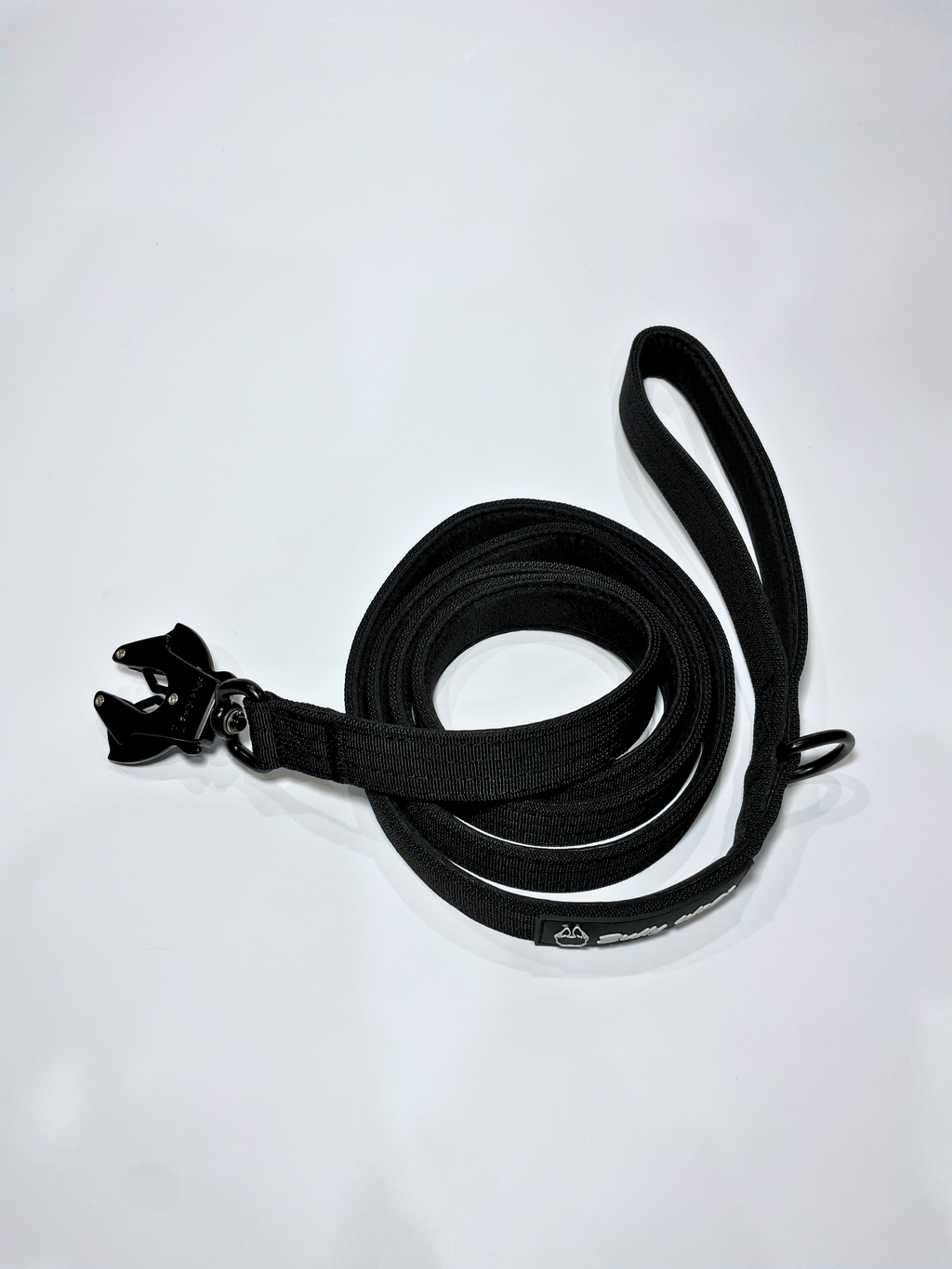 Laisse tactique pour chien - Noir