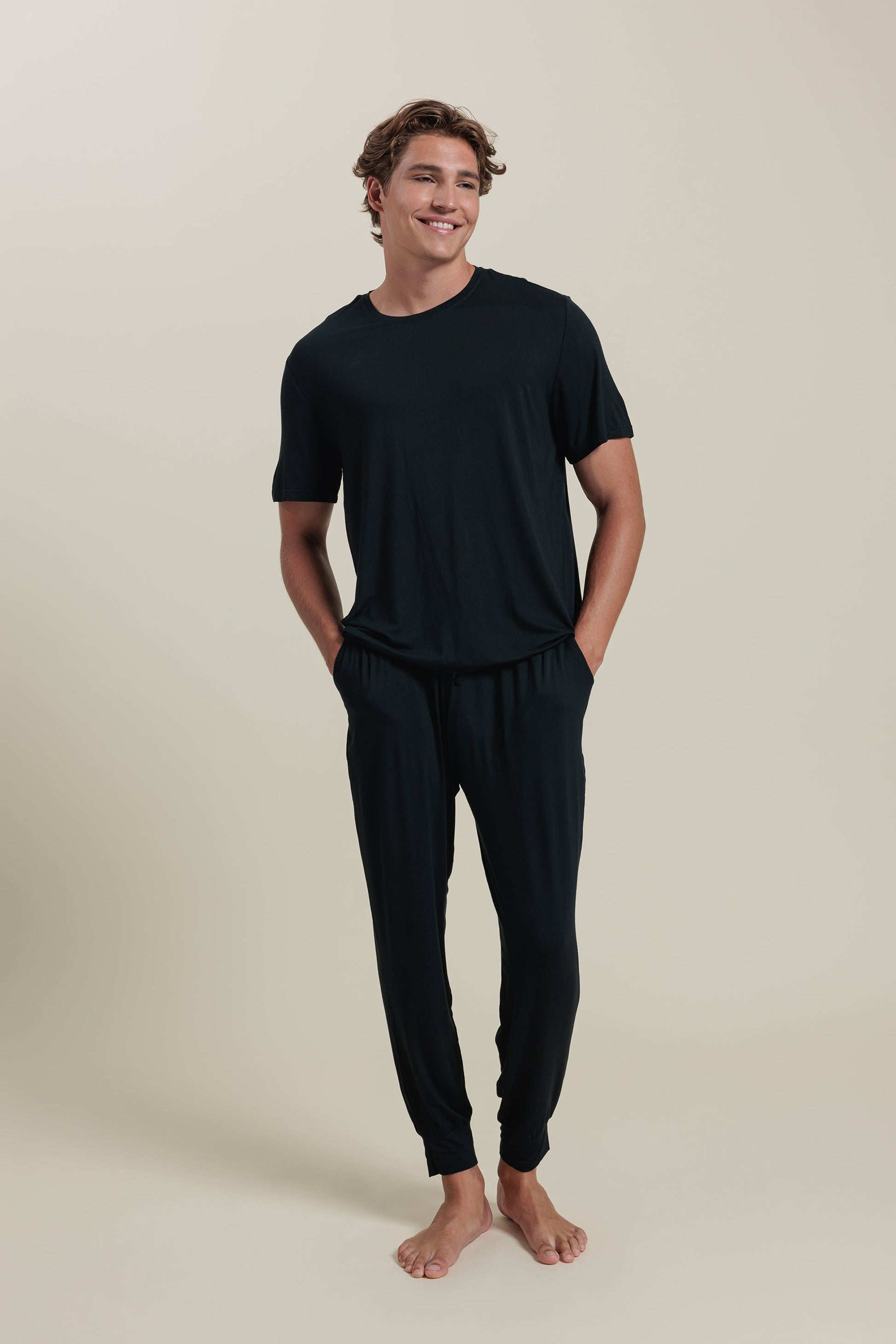 Pantalon de jogging en bambou
