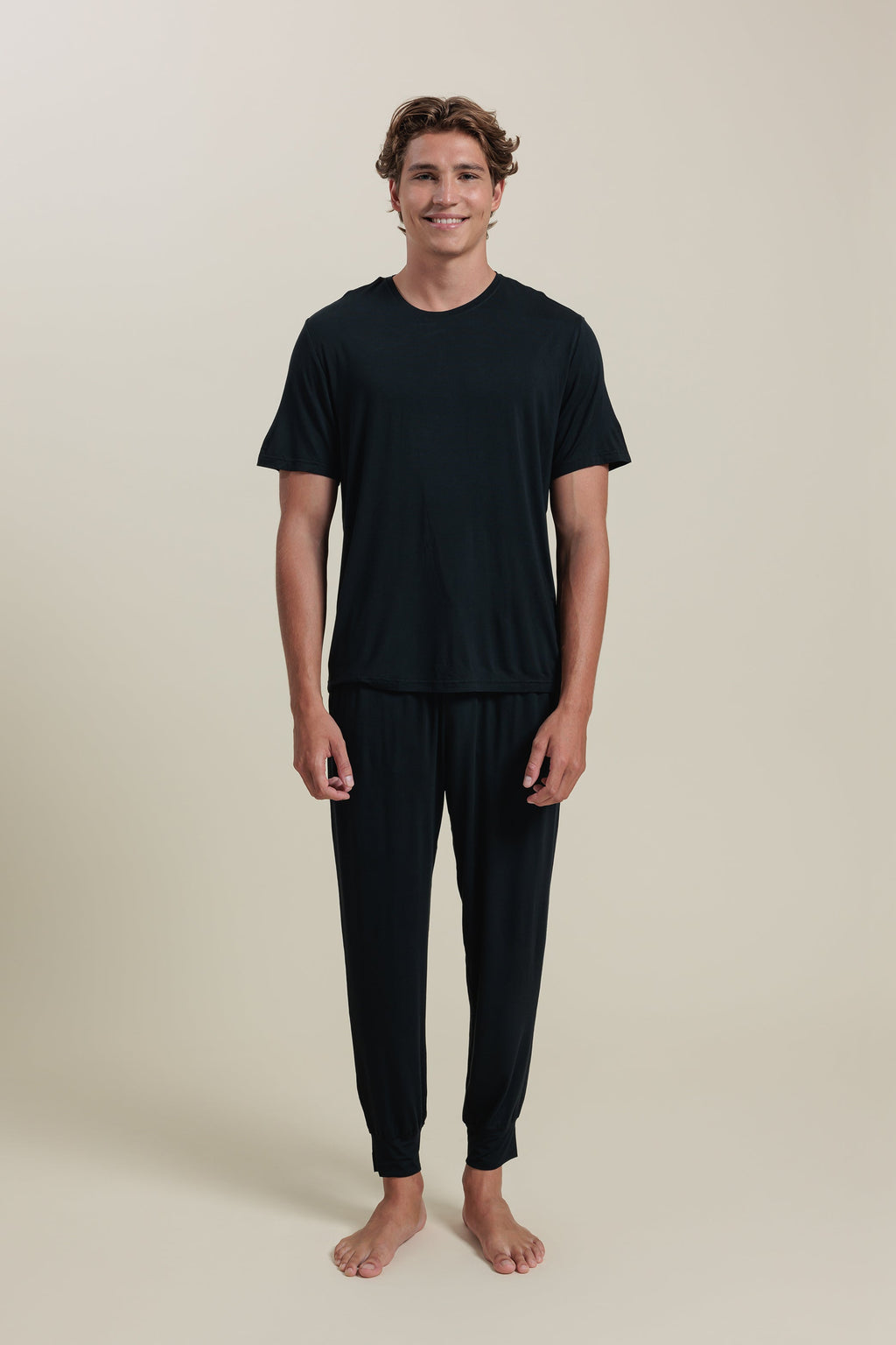 Sleepwear Set Men’s Bamboo Tee & Jogger Set
