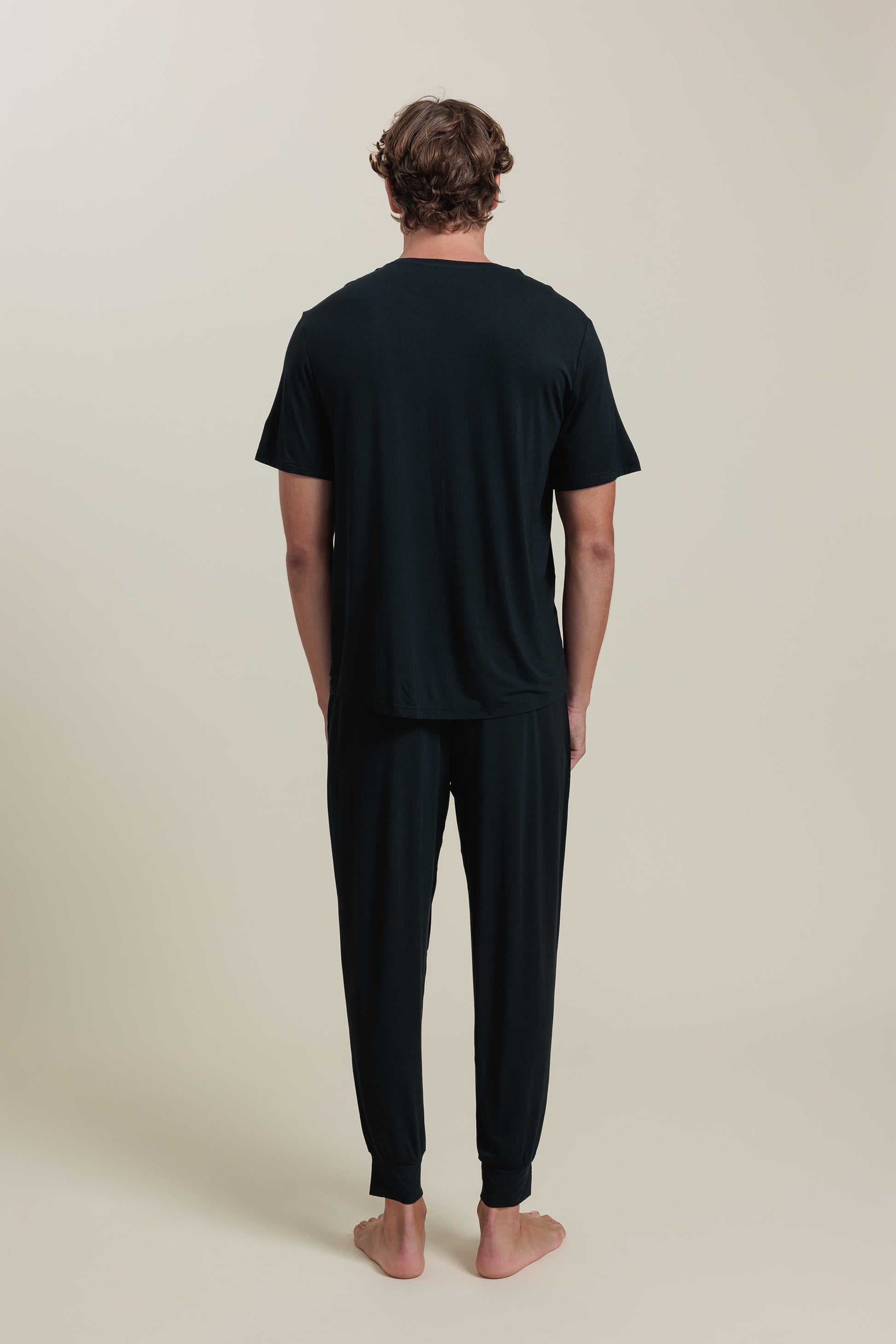 Sleepwear Set Men’s Bamboo Tee & Jogger Set