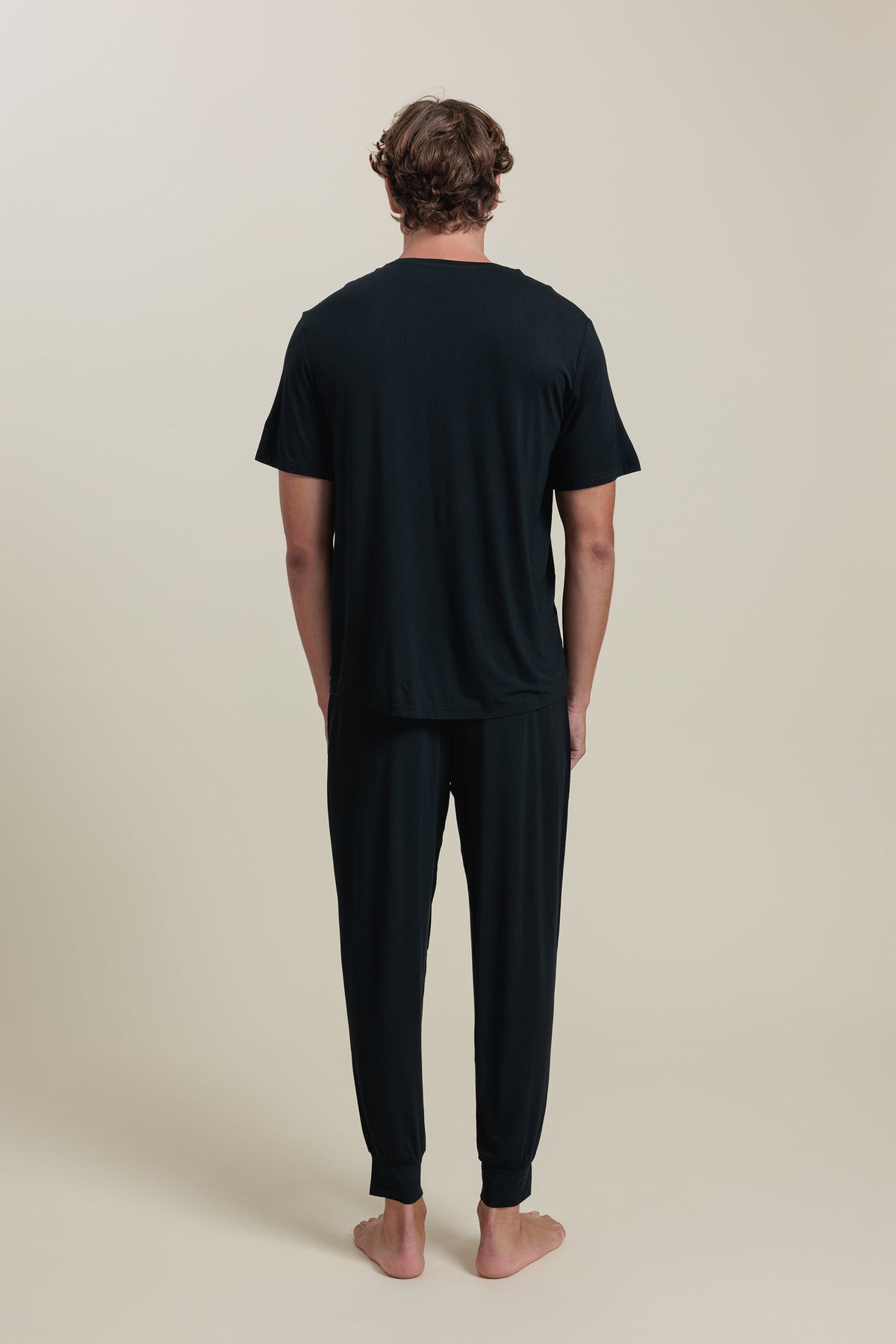 Ensemble de pyjama pour homme t-shirt et jogger en bambou