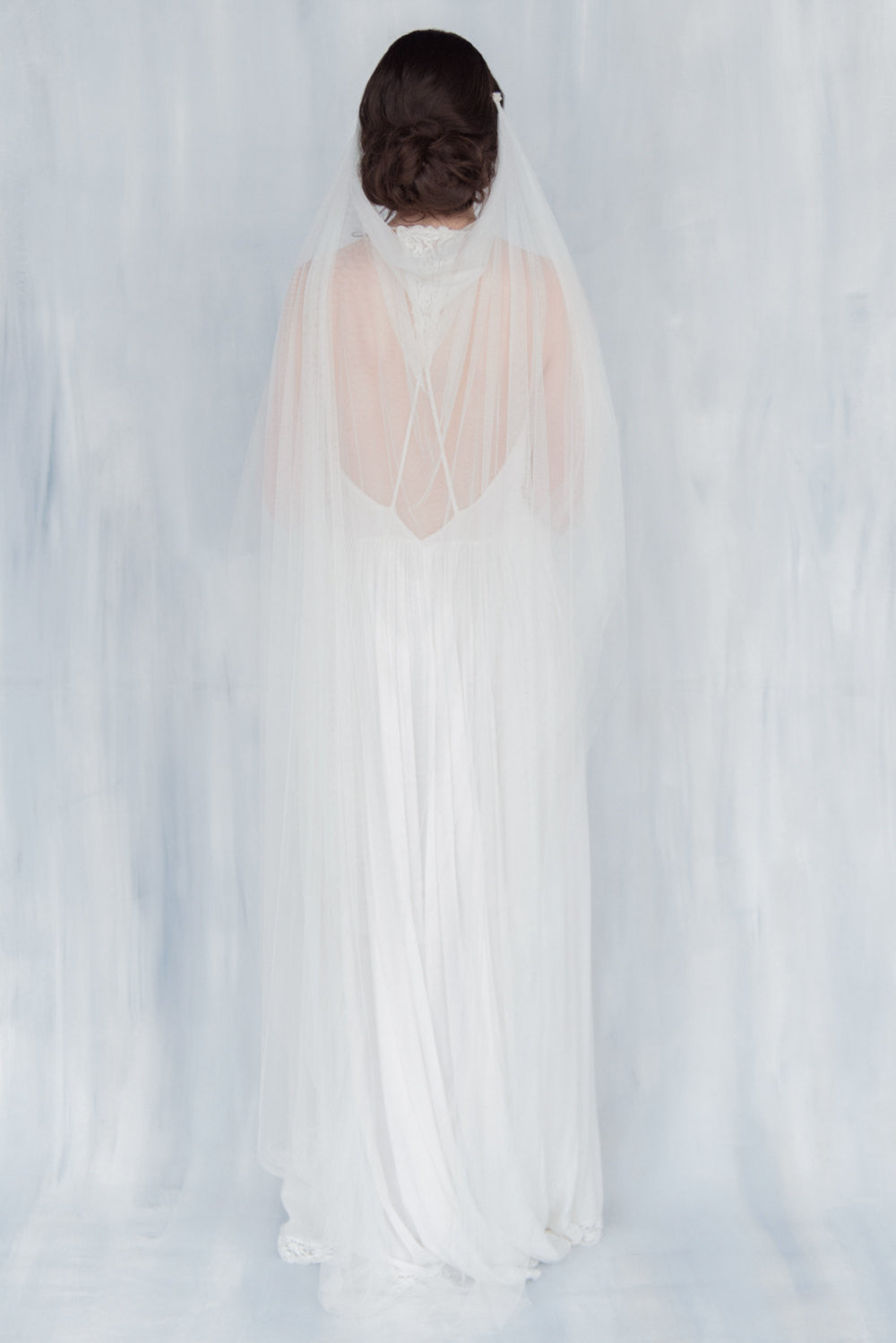 Voile de mariée drapé MARGARITE