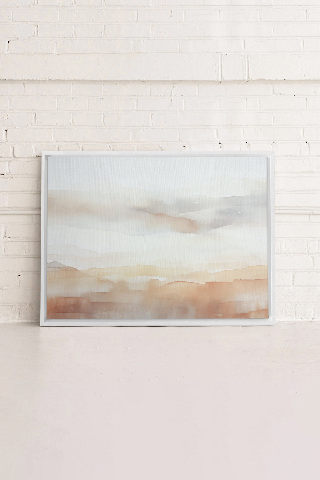 SUNSET STROKES, Stretched Canvas Artwork