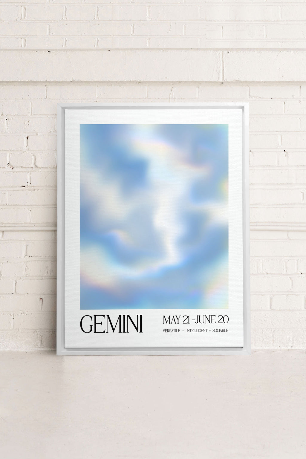 GEMINI, Stretched Canvas Artwork
