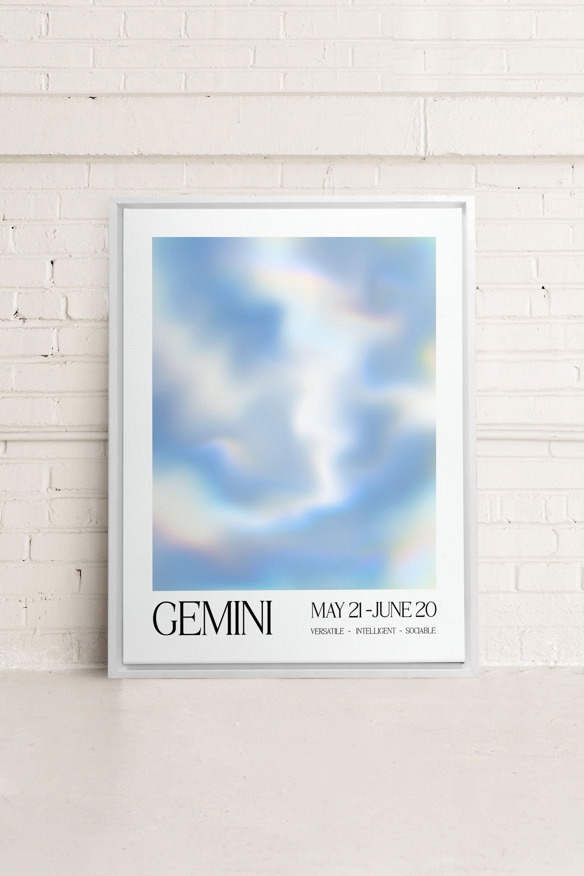 GEMINI, Stretched Canvas Artwork