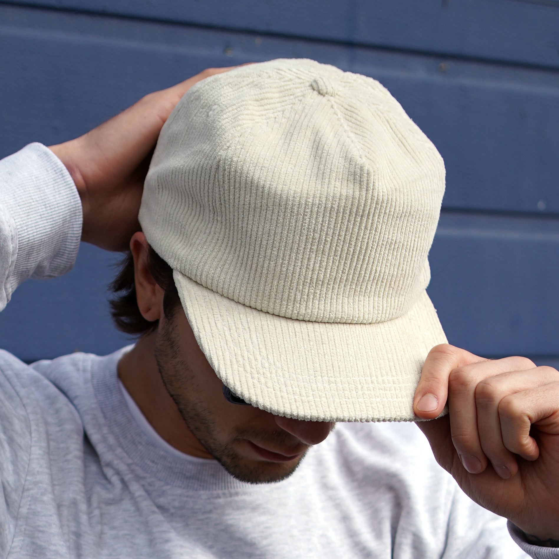 Chapeau en velours côtelé vierge Stuntin