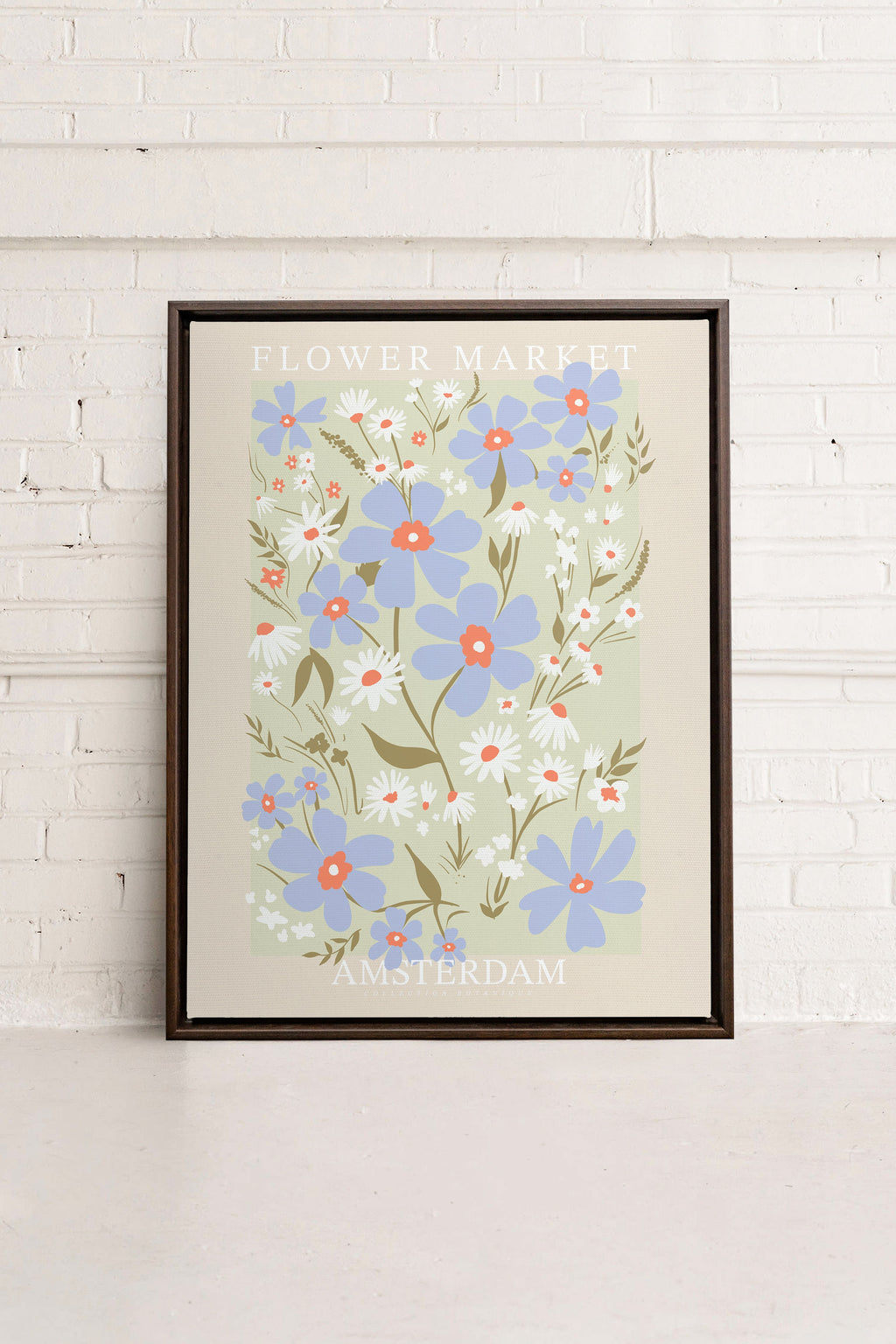 AMSTERDAM BLOOM, Stretched Canvas Artwork