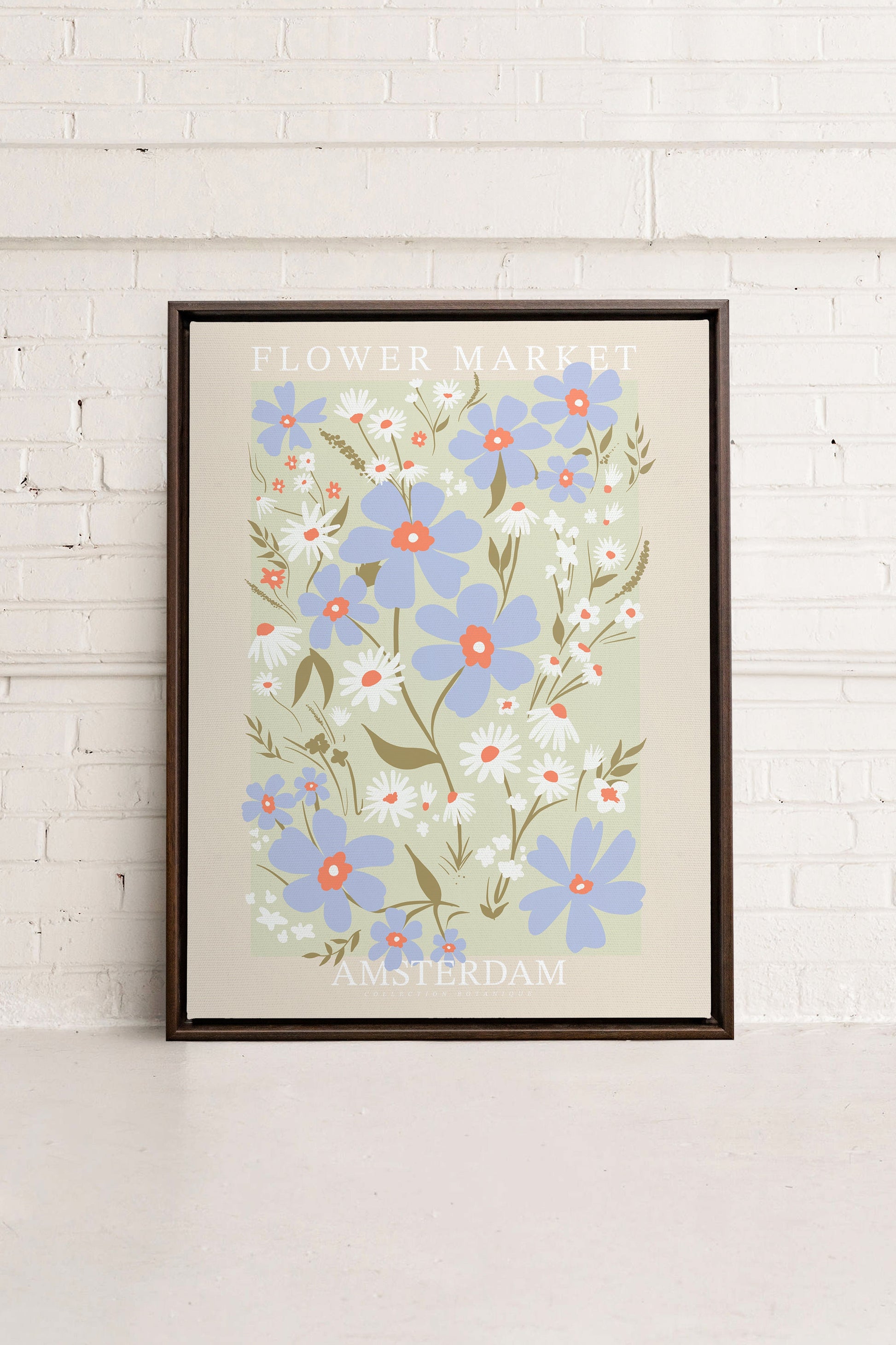 AMSTERDAM BLOOM, Stretched Canvas Artwork