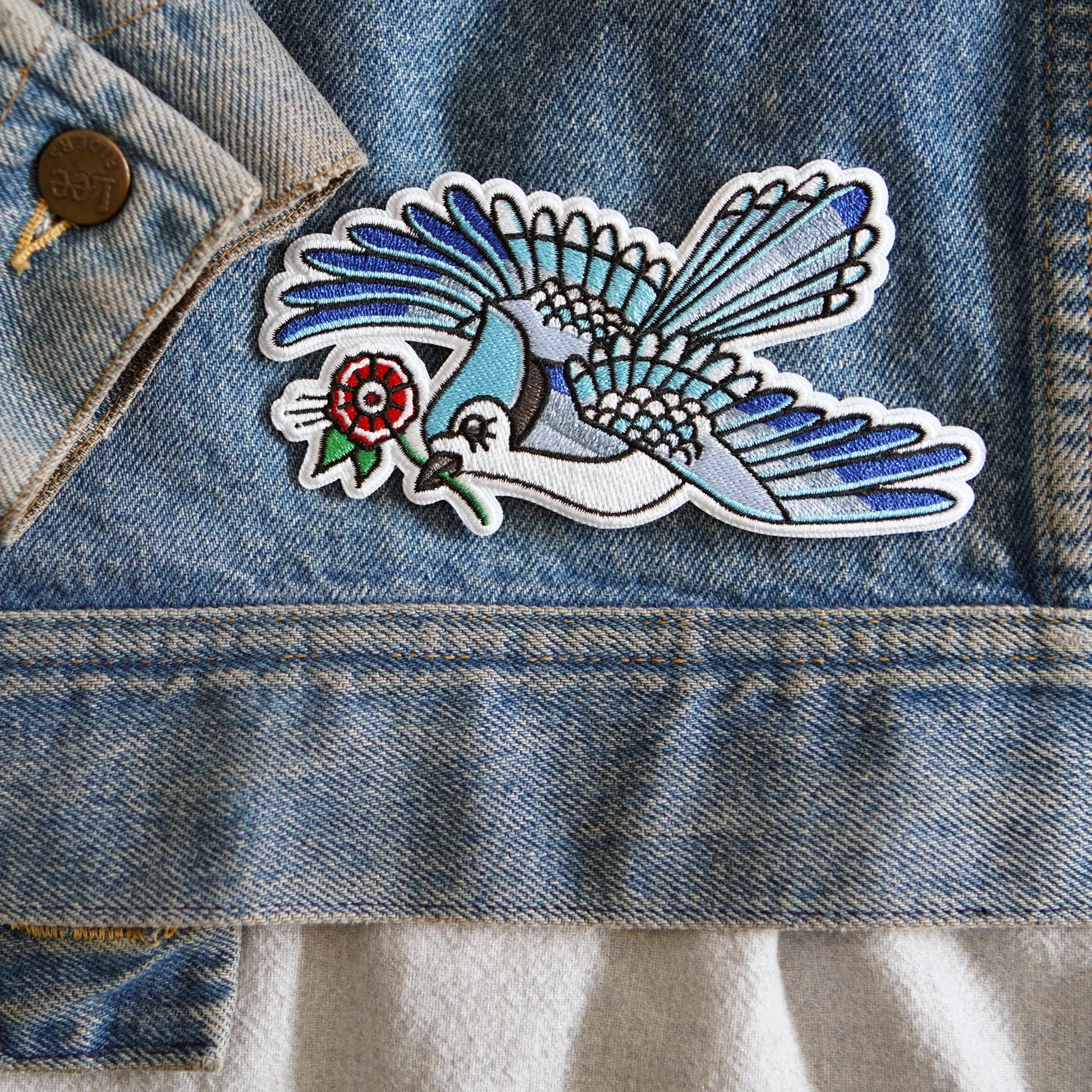 Patch de geai bleu
