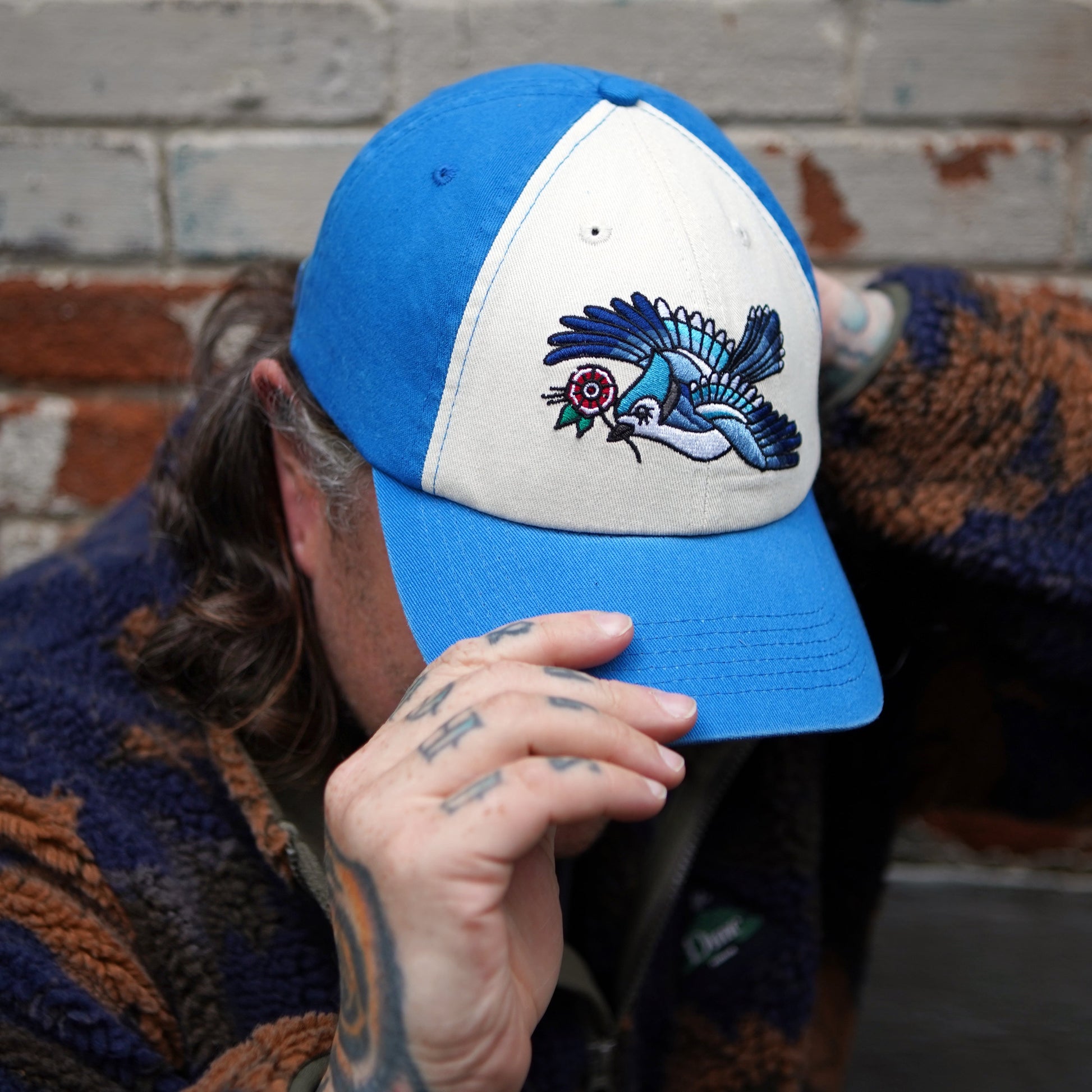 Casquette bicolore Blue Jay
