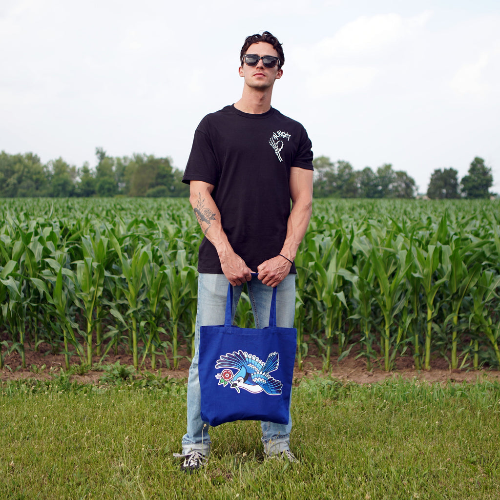 Blue Jay Tote Bag
