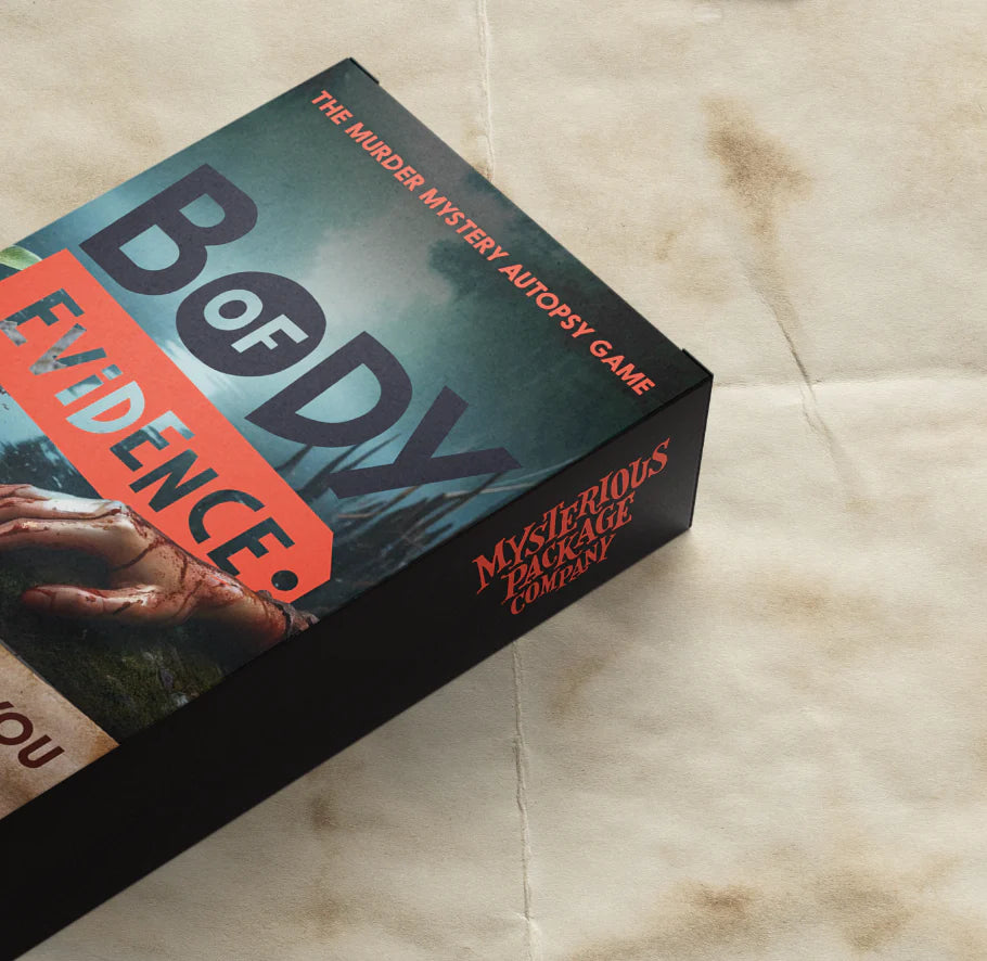Bodies of Evidence Murder Mystery Game  • Gift Box Item