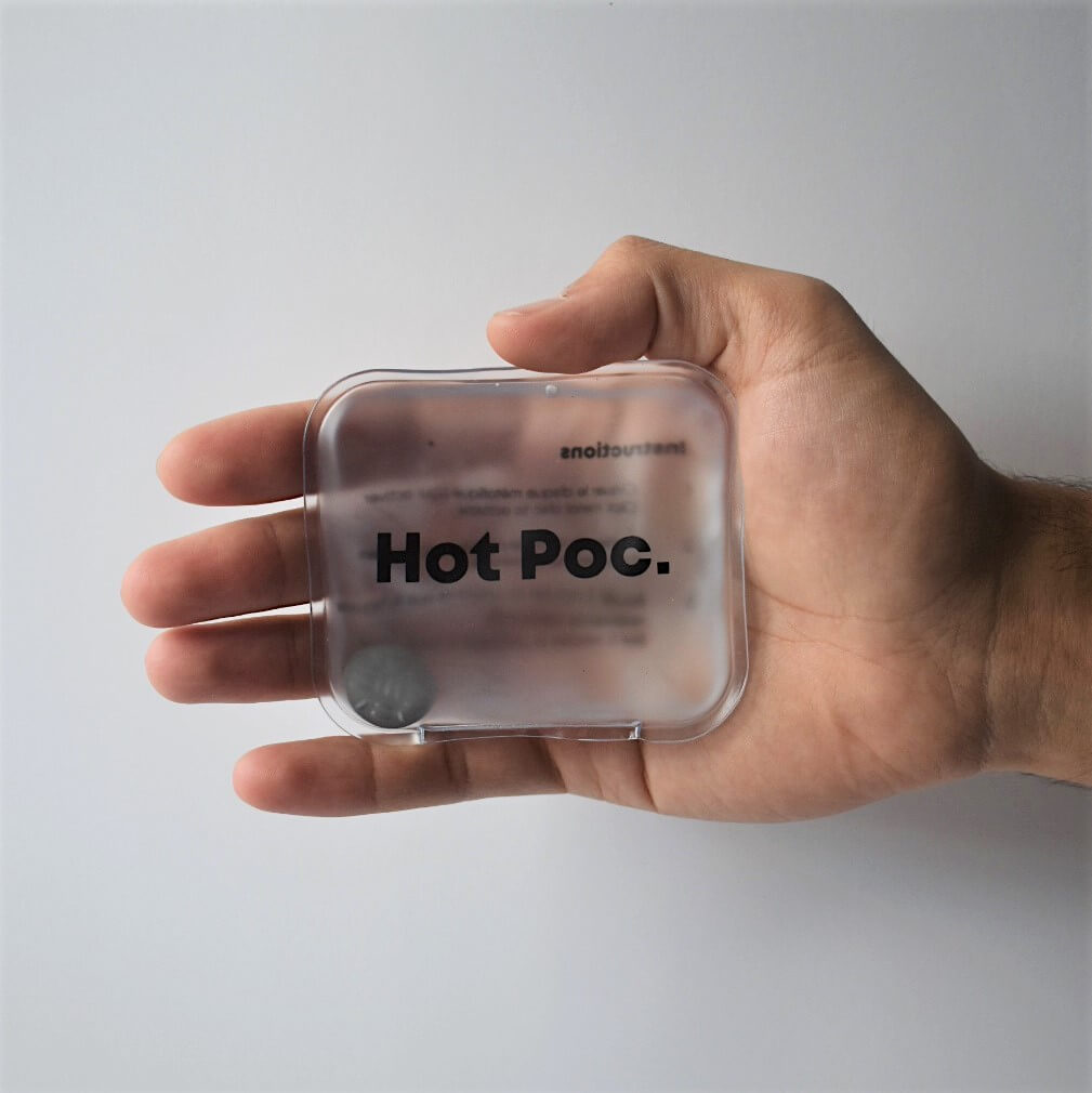 Hot Poc Eco-Friendly Reusable Hand Warmers (4-Pack)